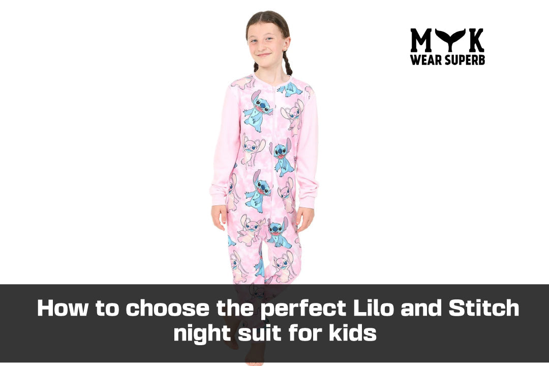 perfect Lilo and Stitch night suit for kids
