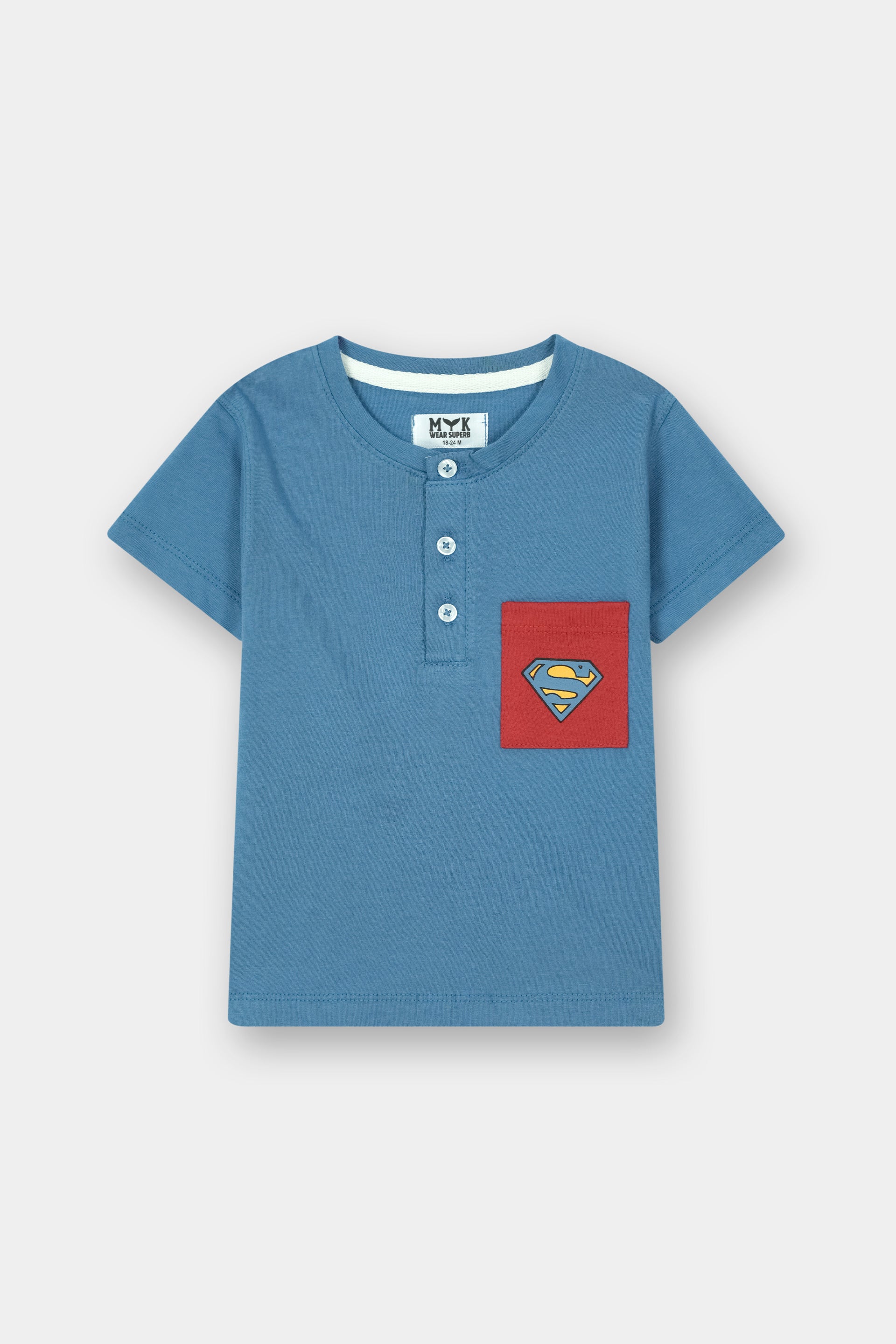 Boys' Blue & Red Superhero Summer Set - MYK_Fatimas