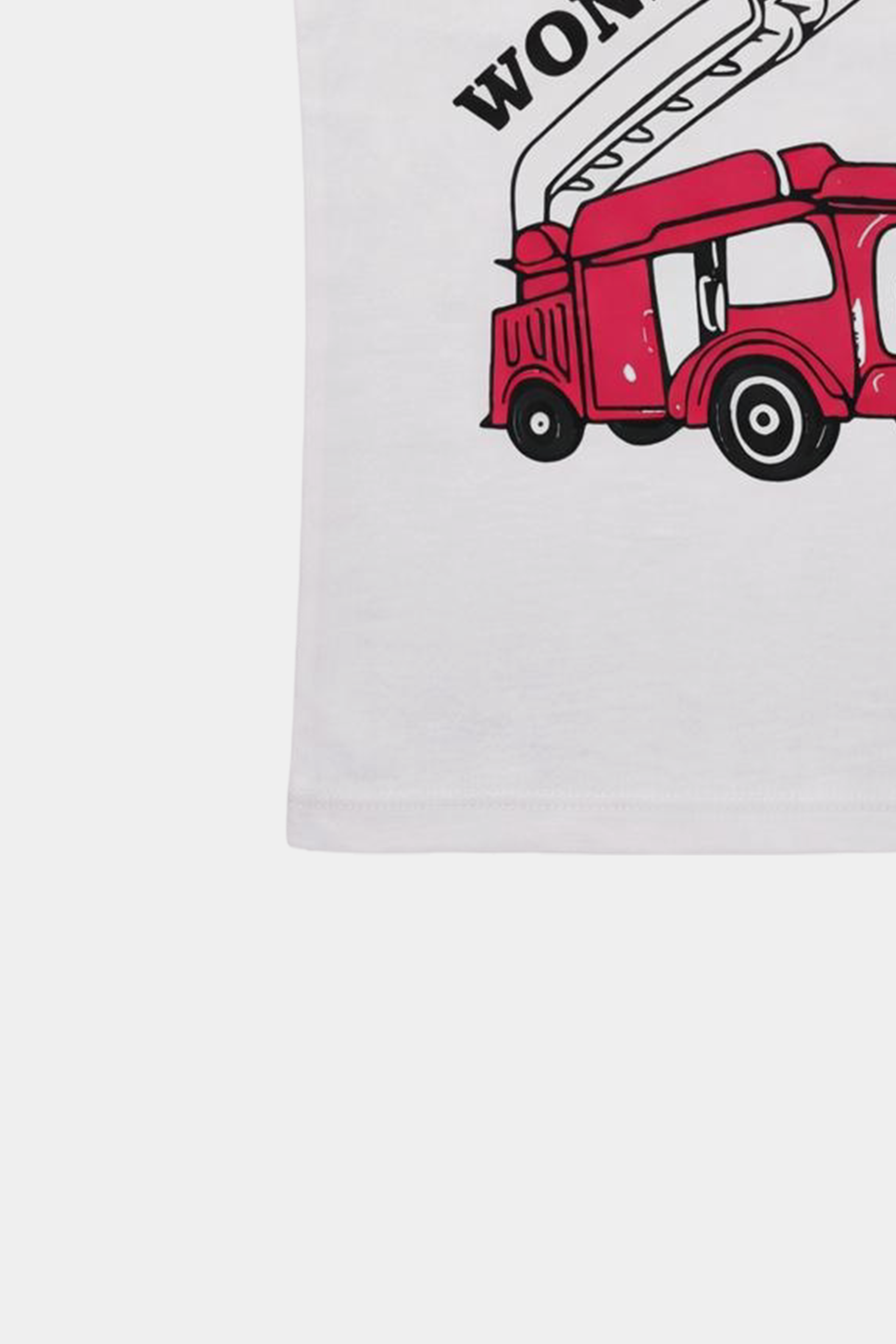 Wonderful Fire Truck Sleeveless Summer Set for Boys – Bold & Fun - MYK_Fatimas