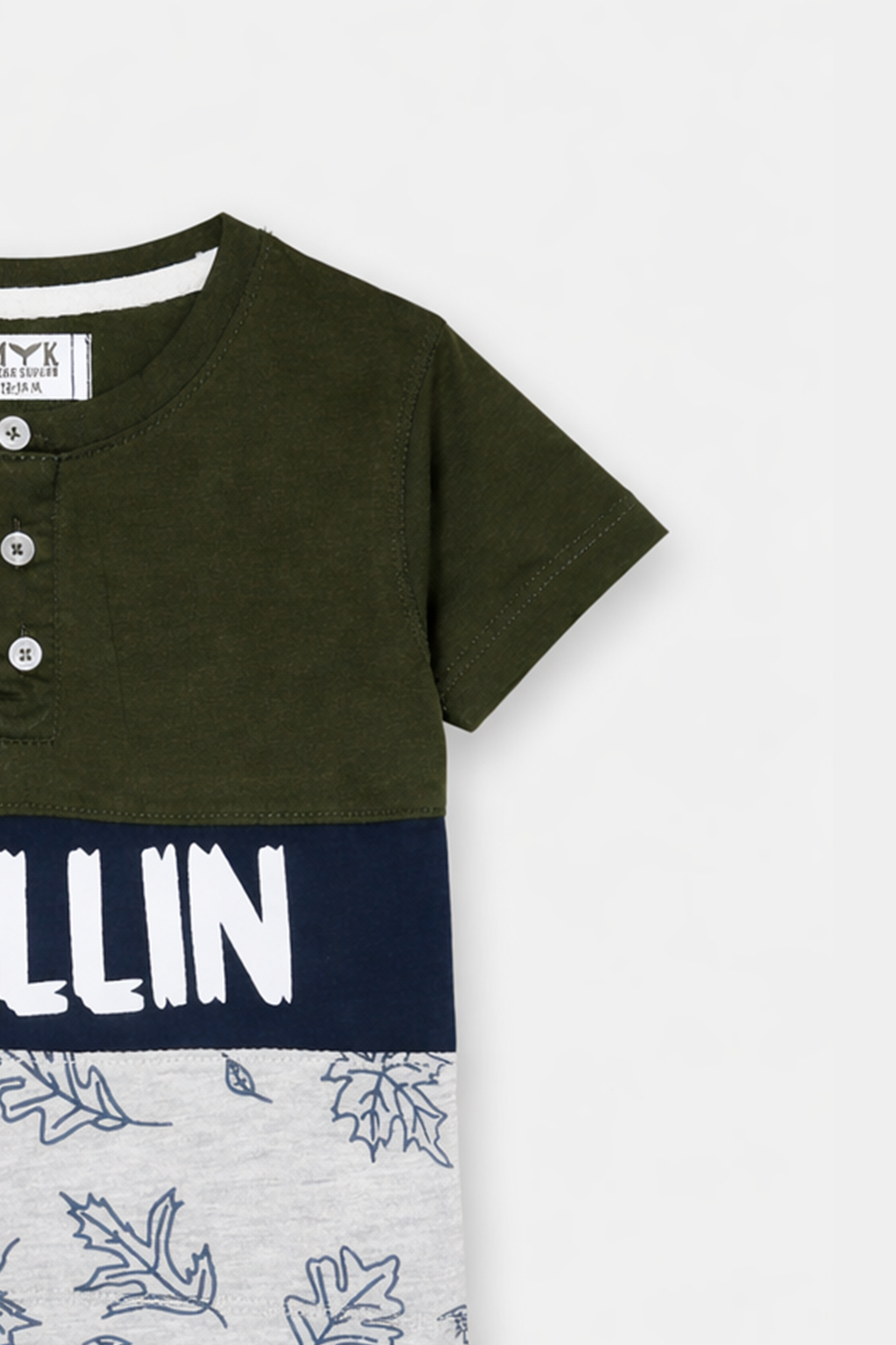 Boys Summer CHILLIN Printed T-Shirt & Shorts Set - MYK_Fatimas