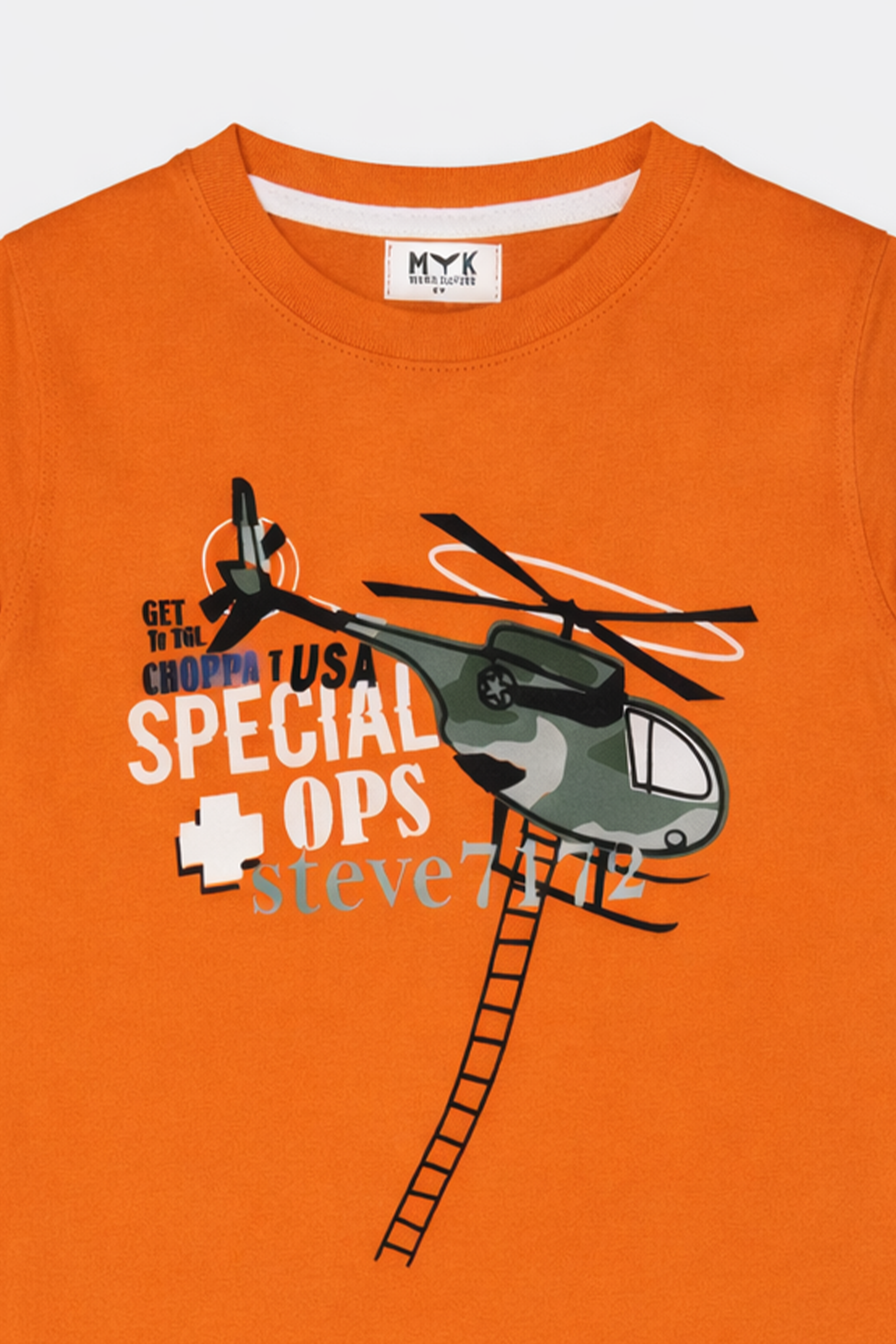 Special Ops Helicopter T-Shirt & Shorts Set - MYK_Fatimas