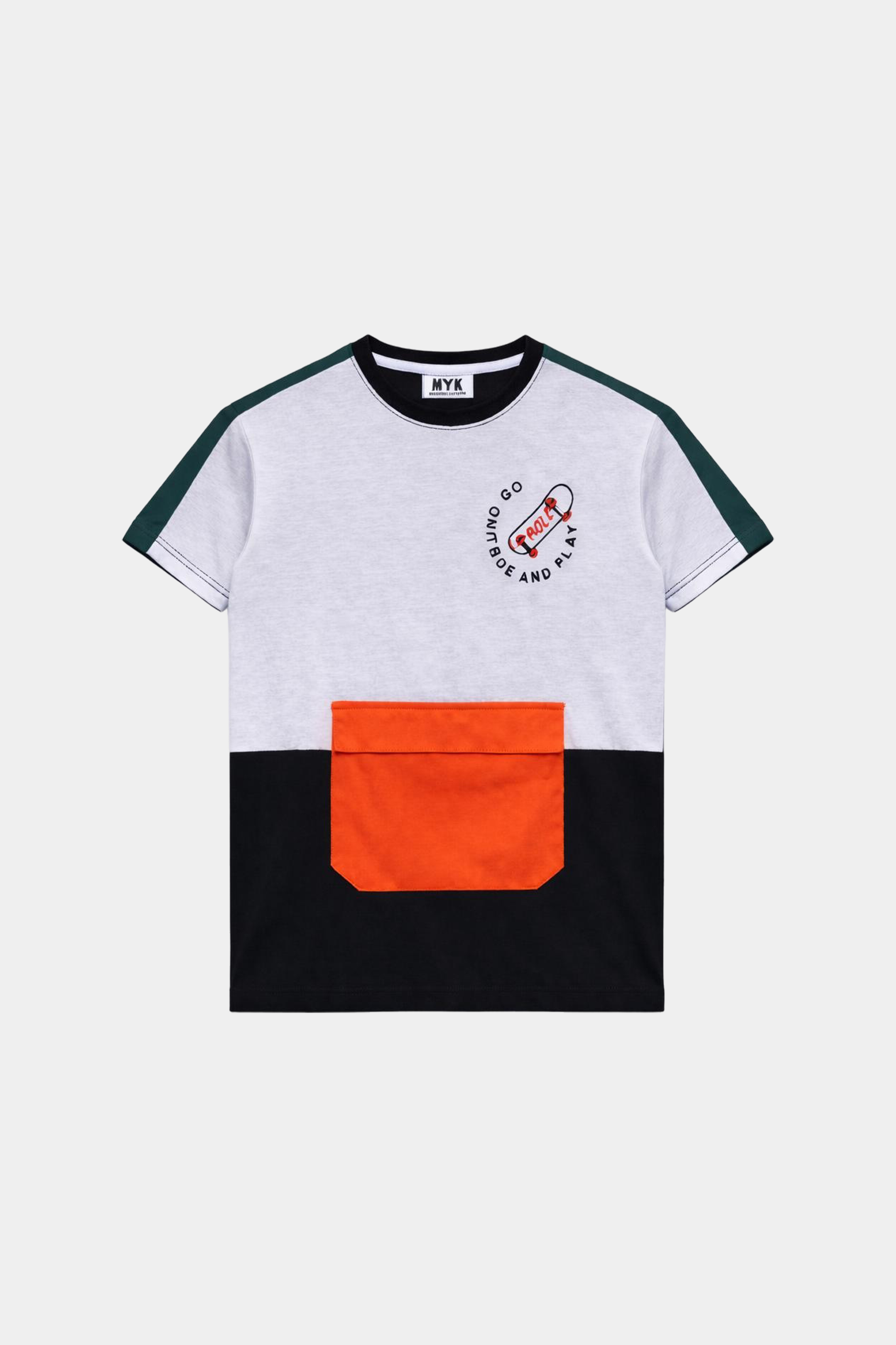 Go Outside & Play Boys Summer Outfit – Colorblock Cotton Set - MYK_Fatimas