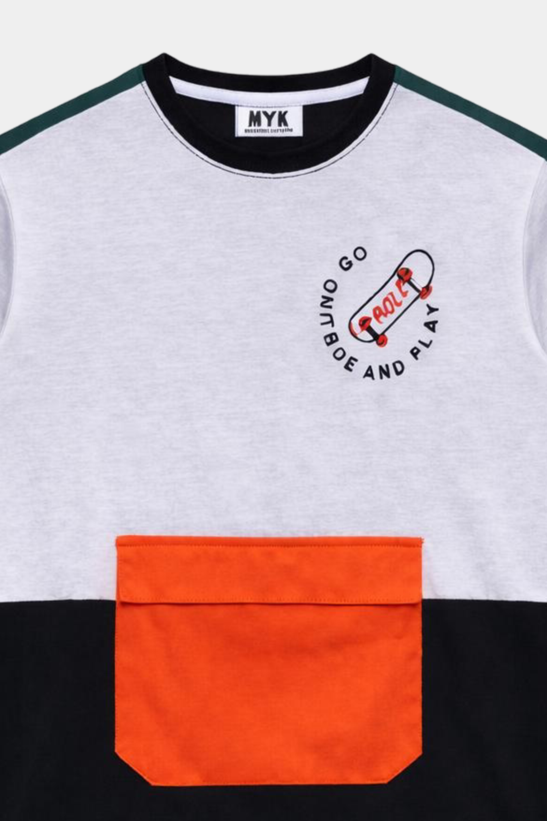 Go Outside & Play Boys Summer Outfit – Colorblock Cotton Set - MYK_Fatimas