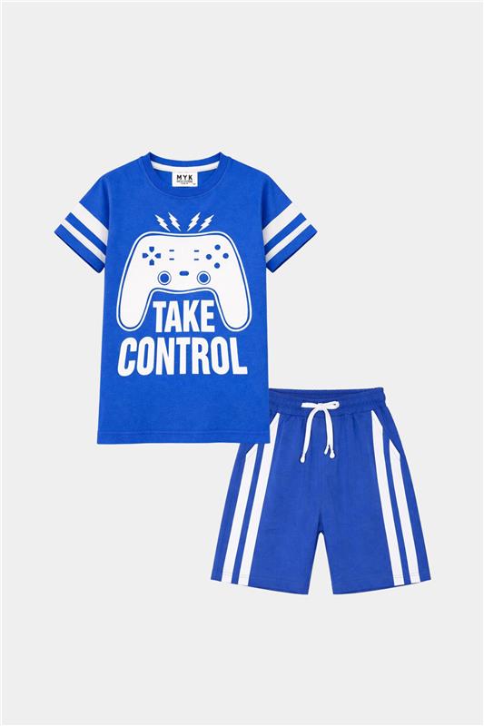 Take Control Video Game Boys Summer T-Shirt & Shorts Set