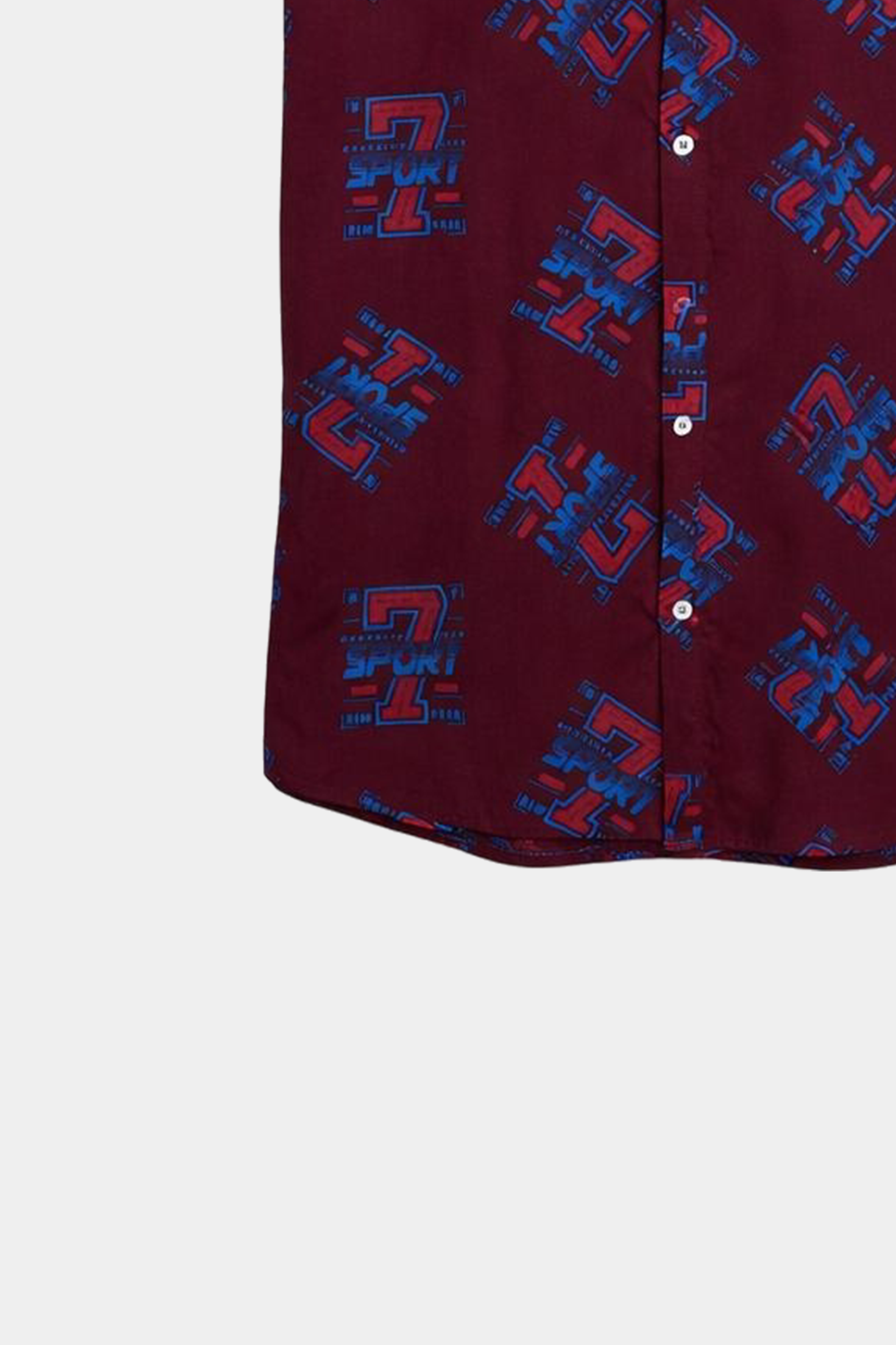 Sporty Maroon Summer Linen Co-Ord Set - MYK_Fatimas