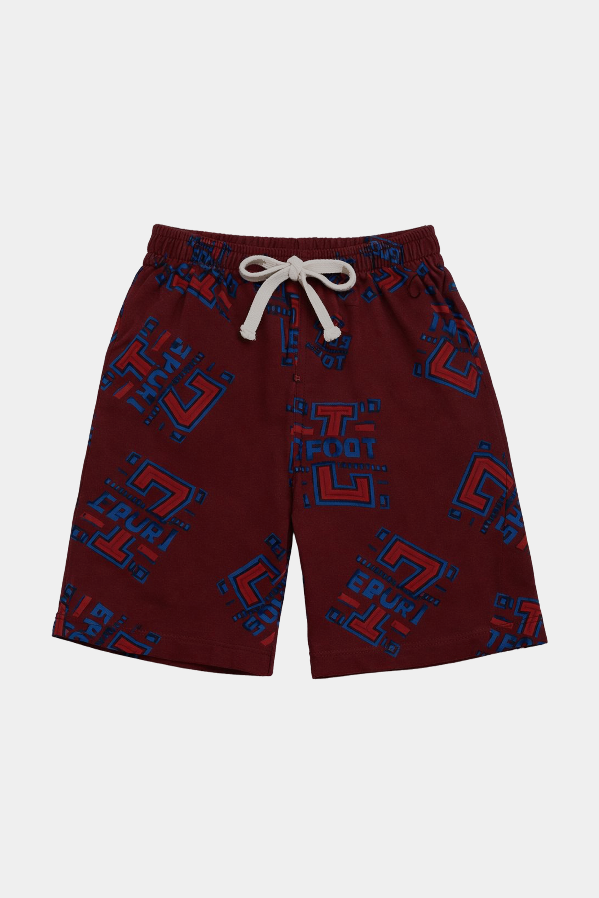 Sporty Maroon Summer Linen Co-Ord Set - MYK_Fatimas