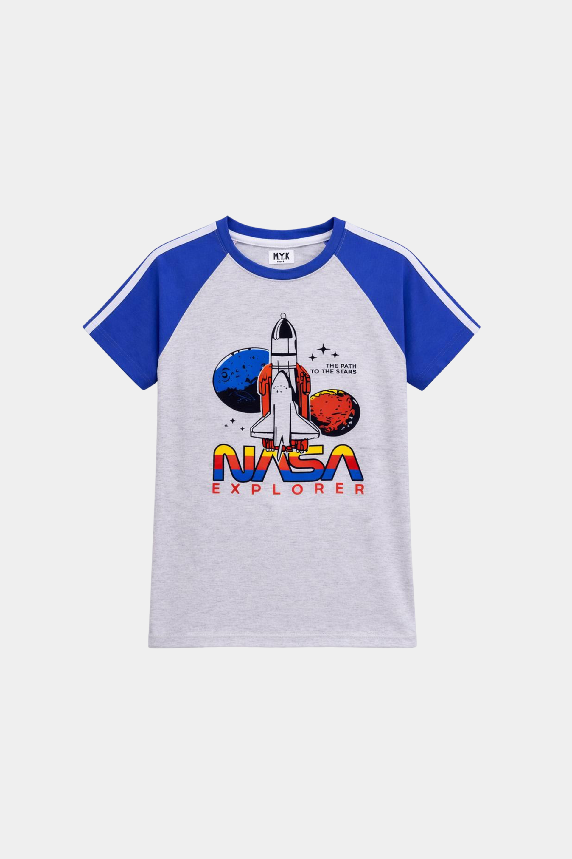 NASA Explorer Blue T-Shirt & Shorts Set