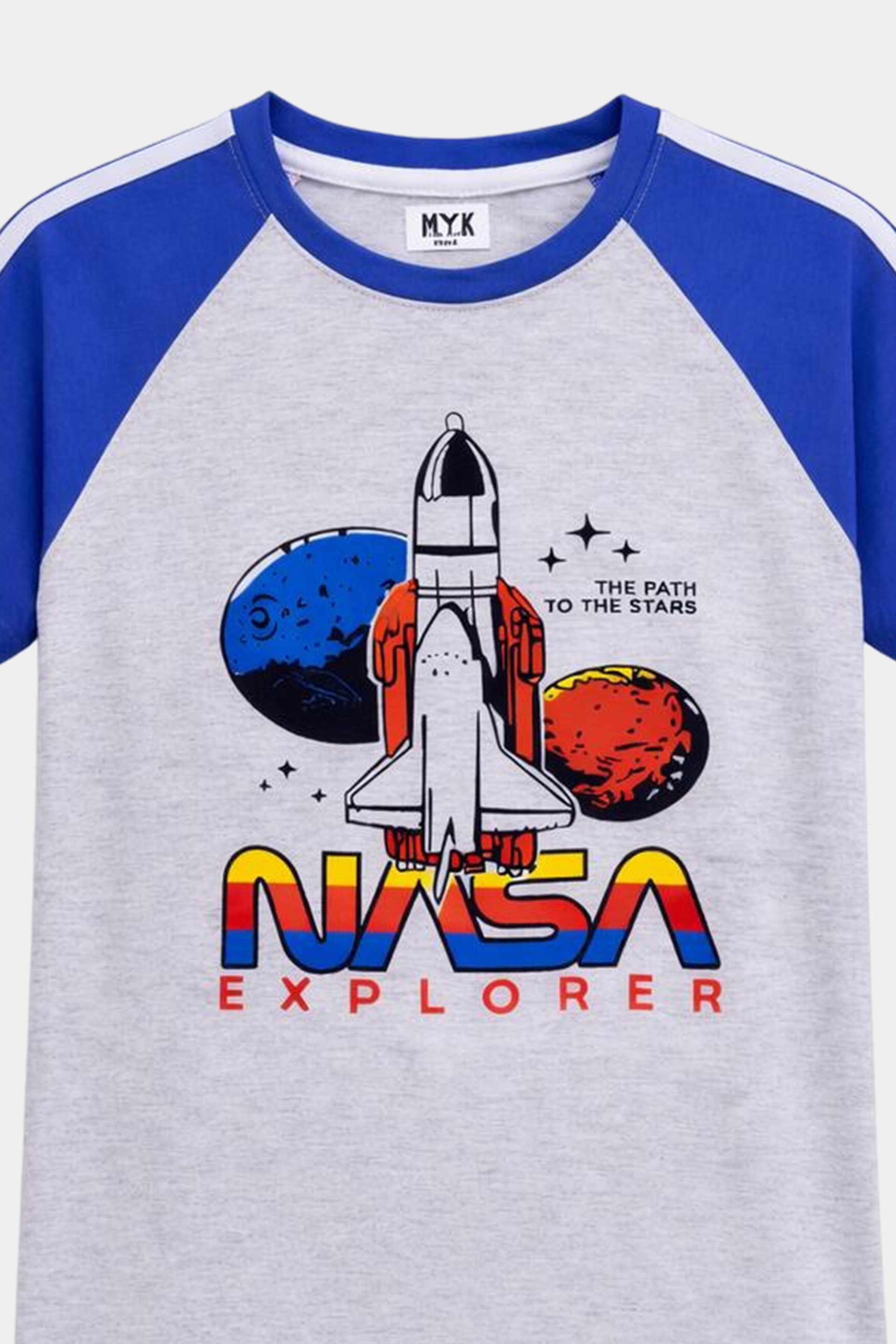 NASA Explorer Blue T-Shirt & Shorts Set