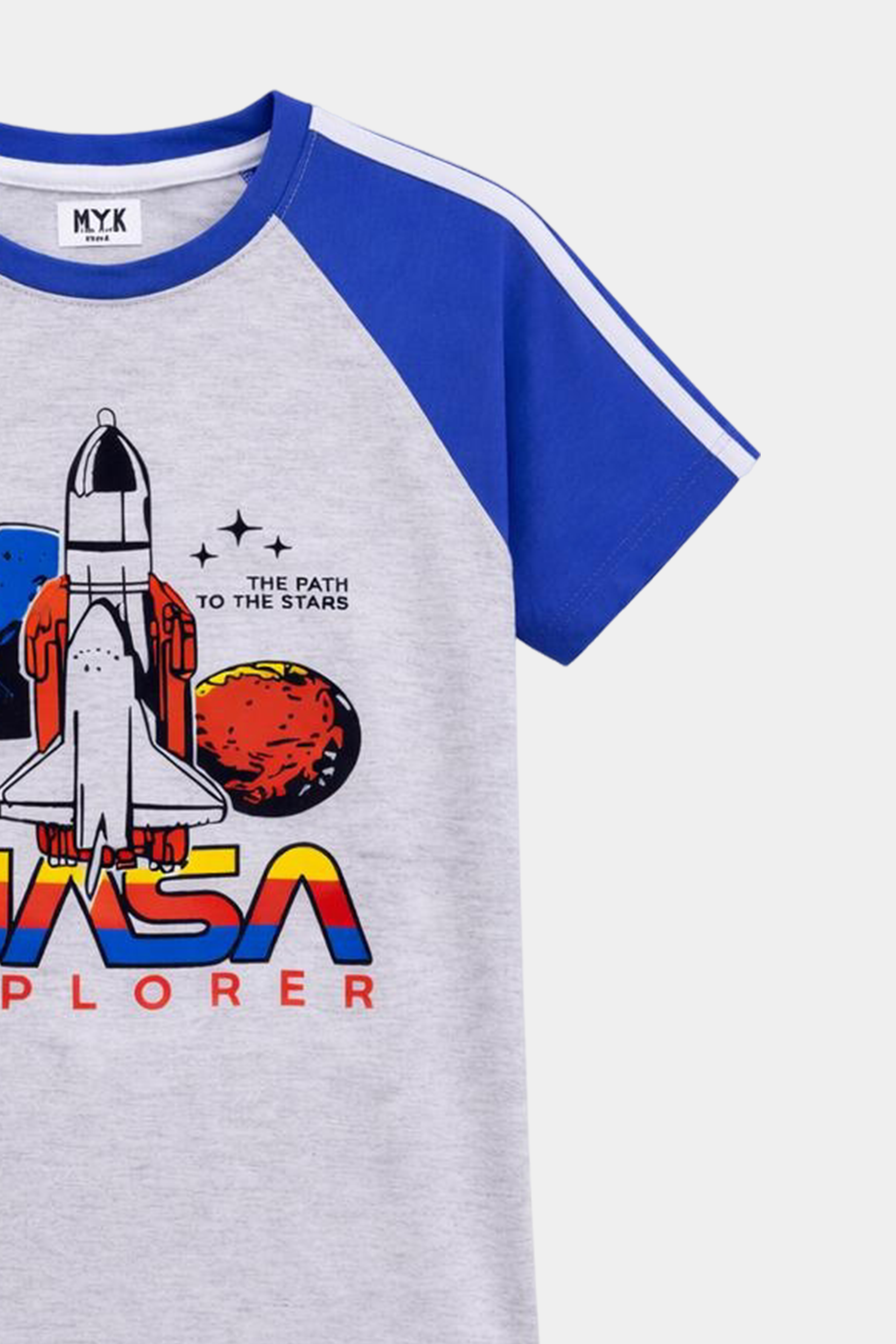NASA Explorer Blue T-Shirt & Shorts Set