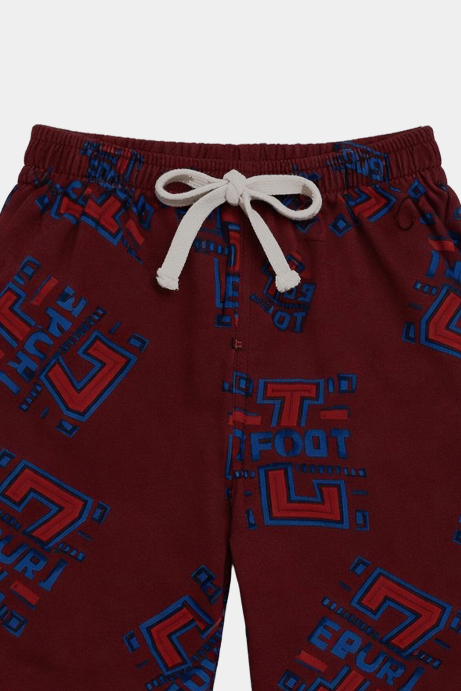 Sporty Maroon Summer Linen Co-Ord Set - MYK_Fatimas