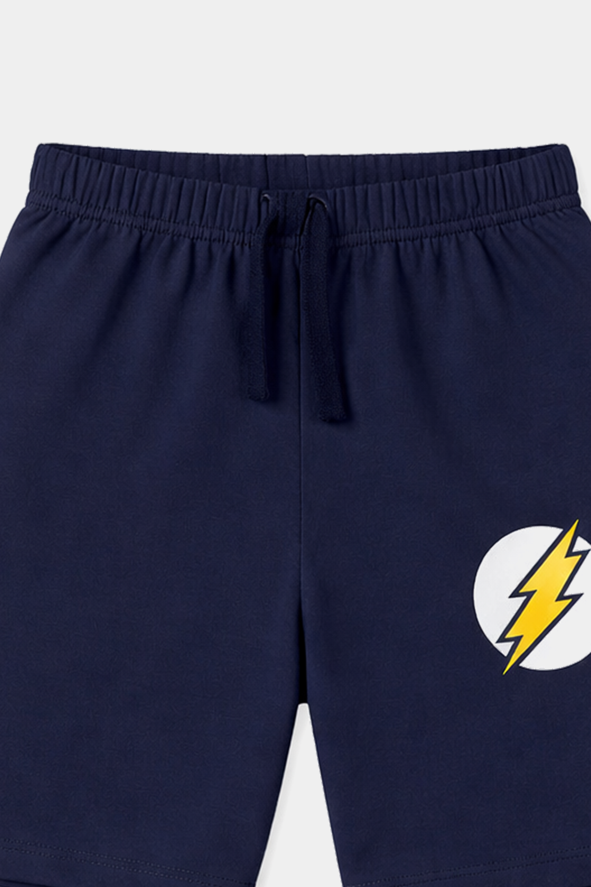 Boys' Striped Cotton Summer Set with Lightning Bolt Design - MYK_Fatimas