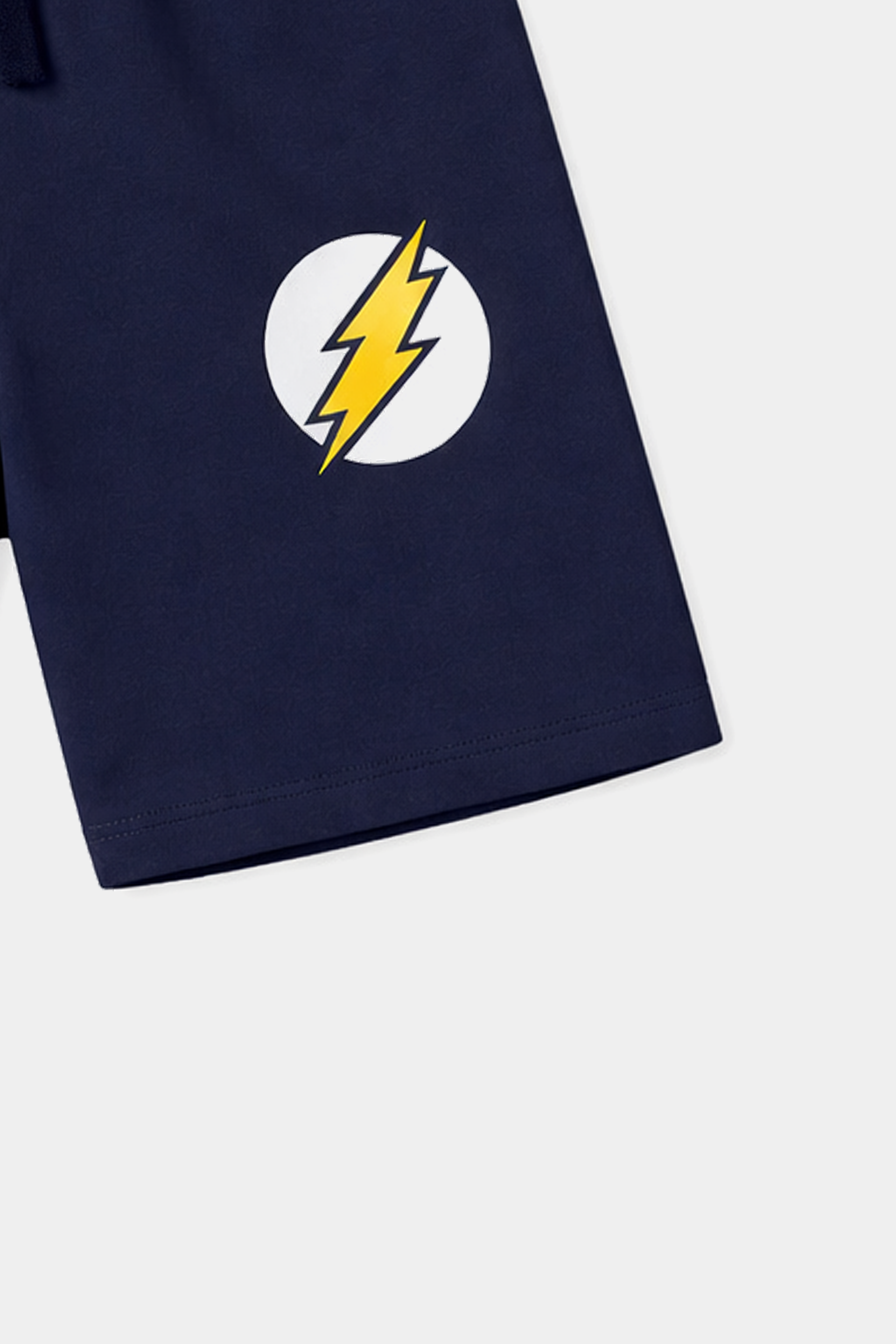 Boys' Striped Cotton Summer Set with Lightning Bolt Design - MYK_Fatimas