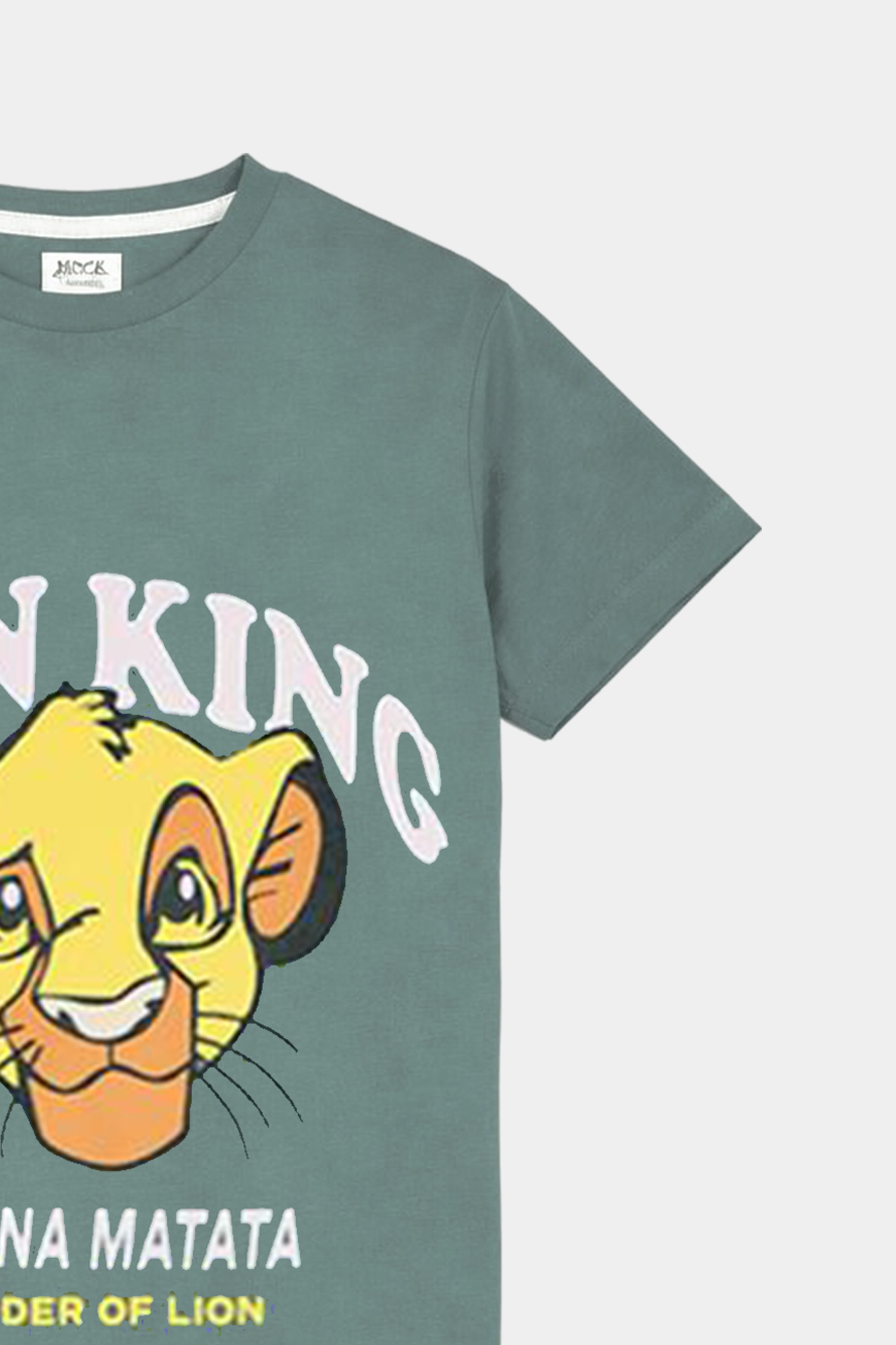 Boys Lion King Hakuna Matata Summer T-Shirt – Green - MYK_Fatimas