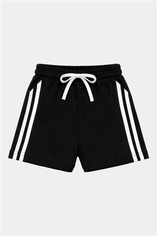 MYK Ronaldo Black Kids Sportswear Set T-Shirt & Shorts Set - MYK_Fatimas