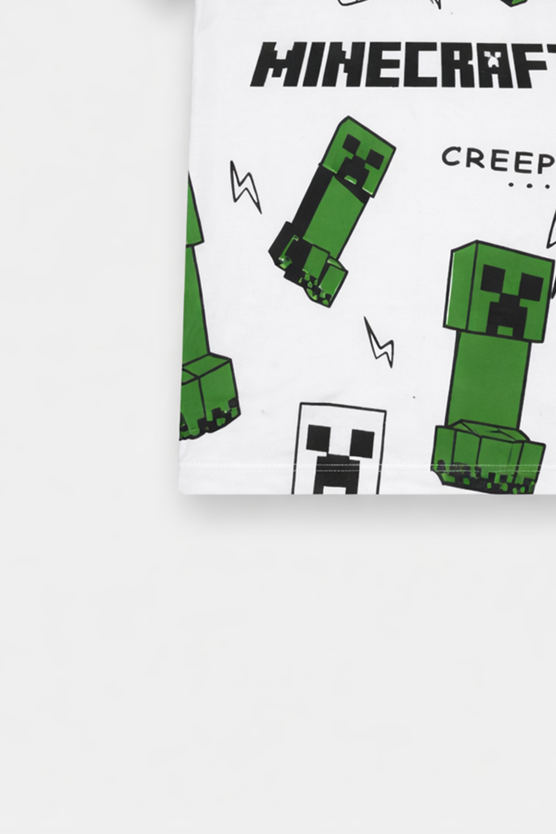 Boys Minecraft Creeper Summer Outfit Set - MYK_Fatimas