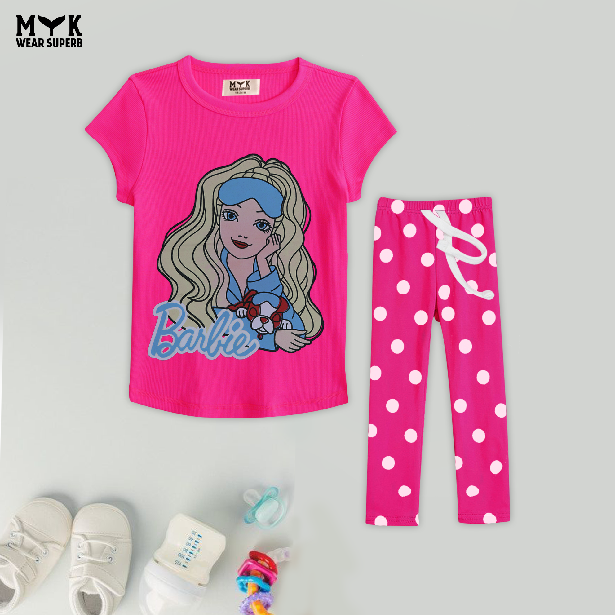 Barbie Pink Summer Garment by MYK - MYK_Fatimas