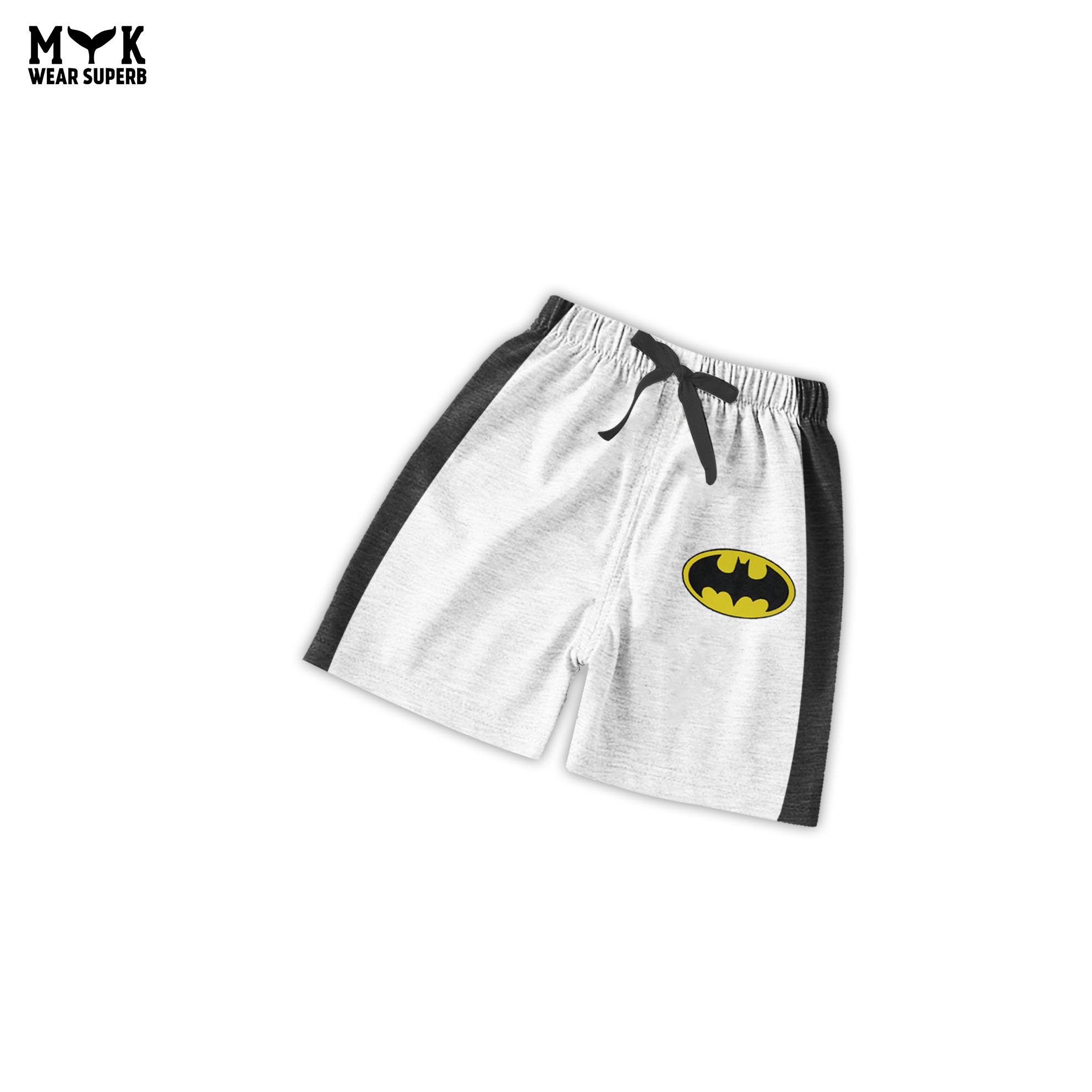 MYK Boys Batman Muscle Print Summer Co-ord Set