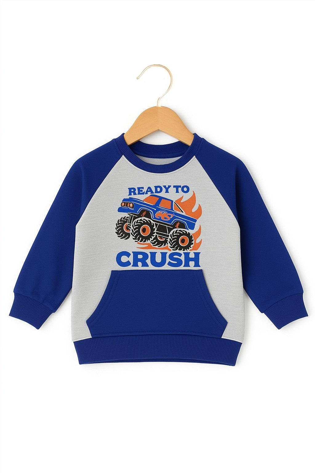 Monster Truck Kids Sweat Suit