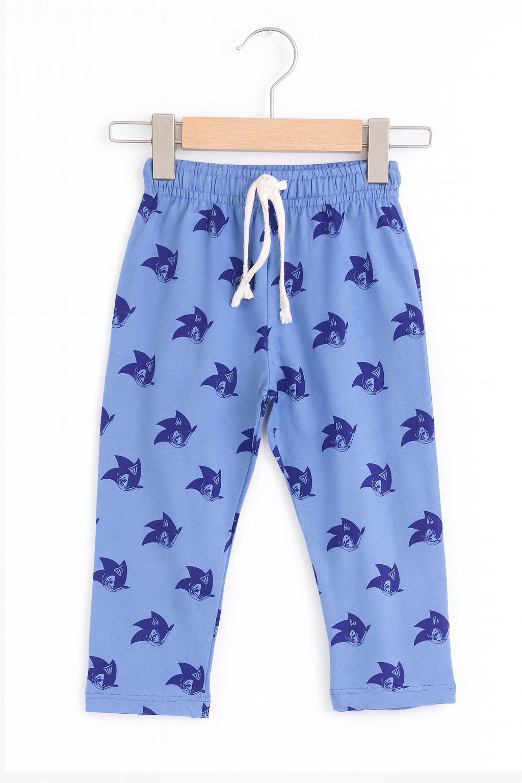 Blue Fox Print Summer Night suit Set
