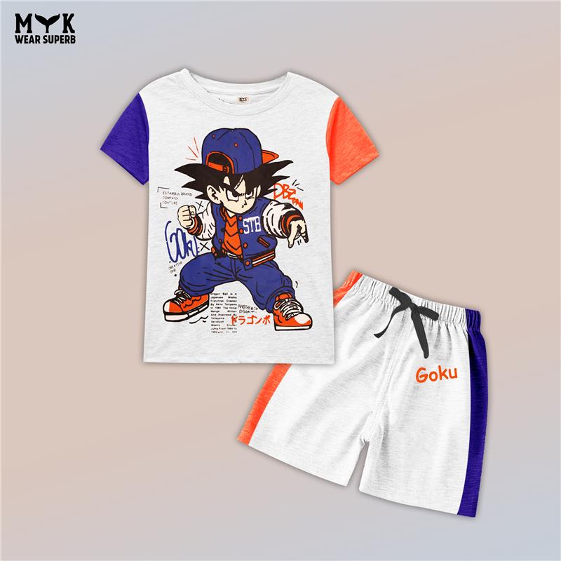 Goku Street Style Kids Summer Set