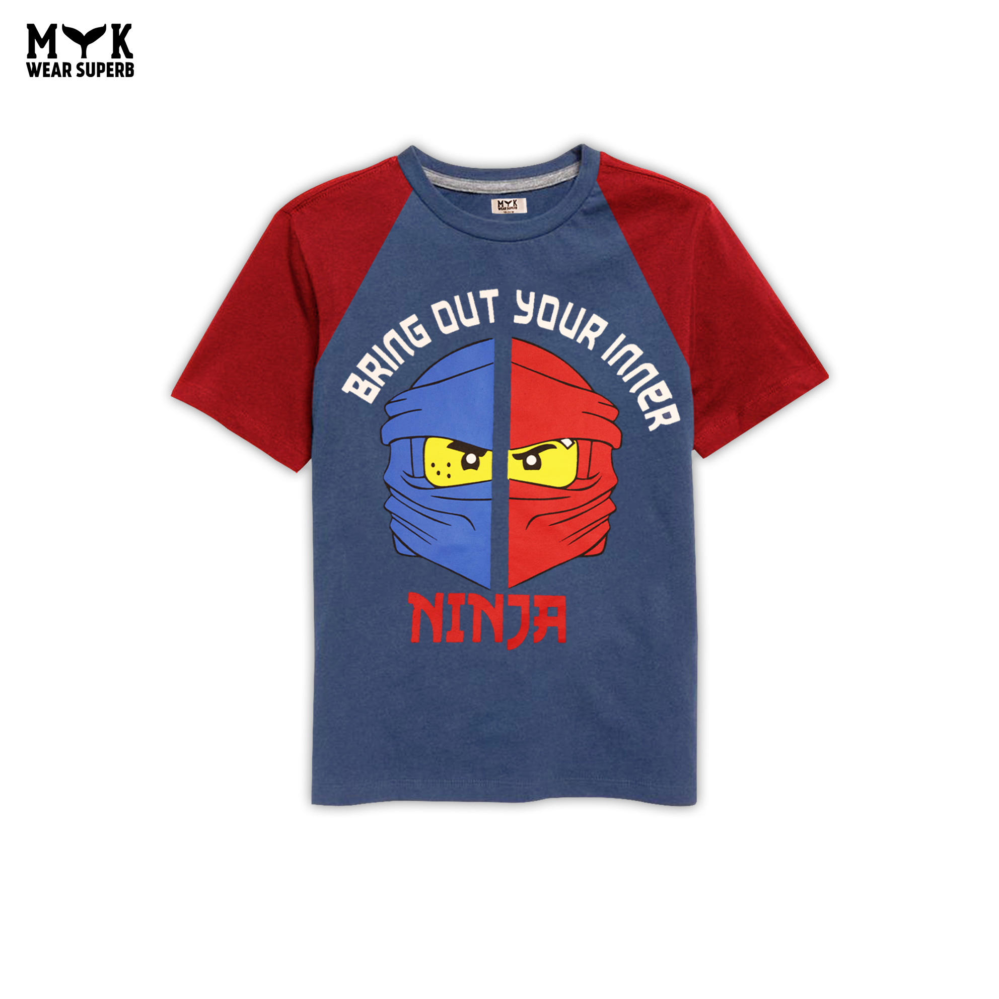 Ninja-Themed Nicker & Shirt Set for Kids