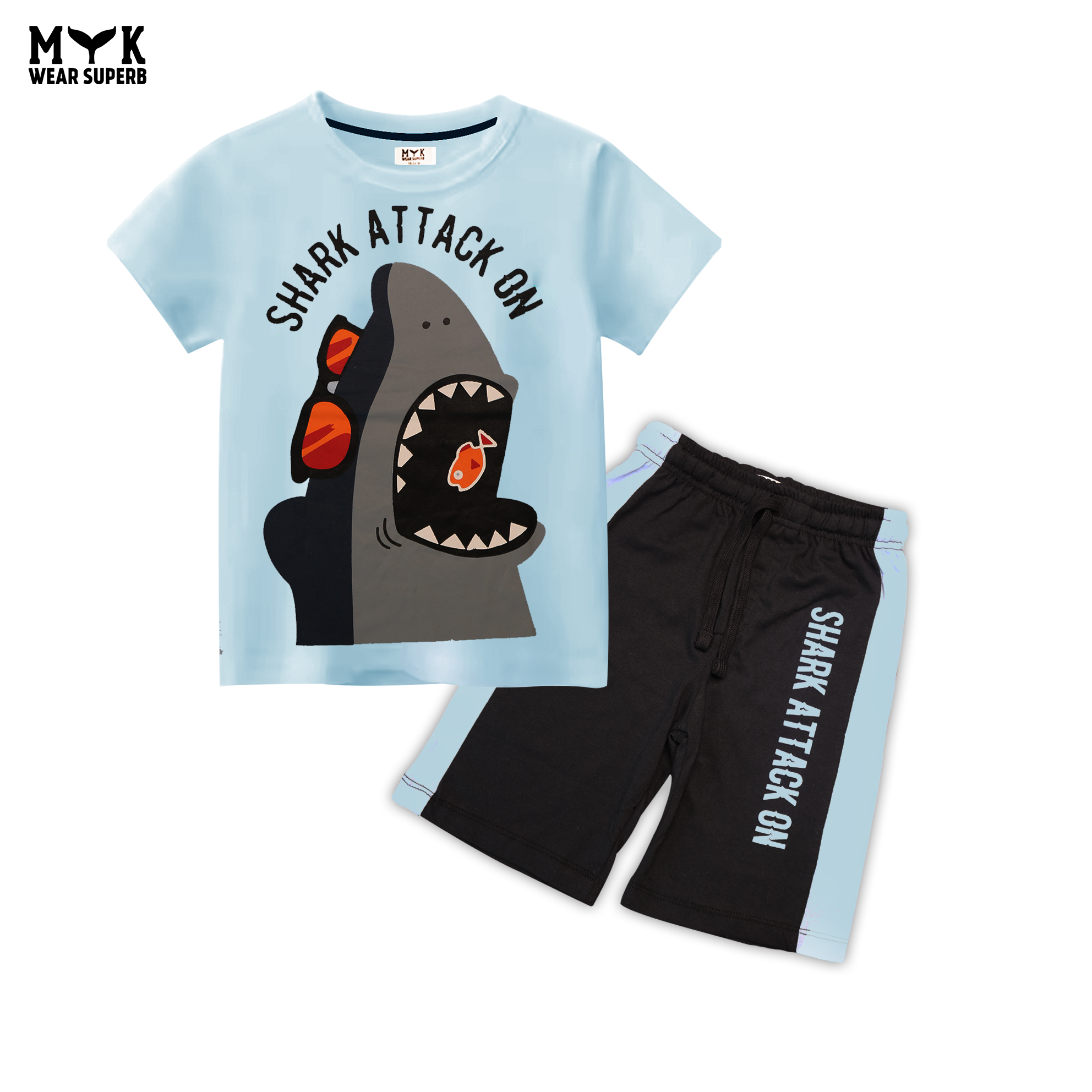 Shark Attack On – Fun & Fierce Kids Summer Set