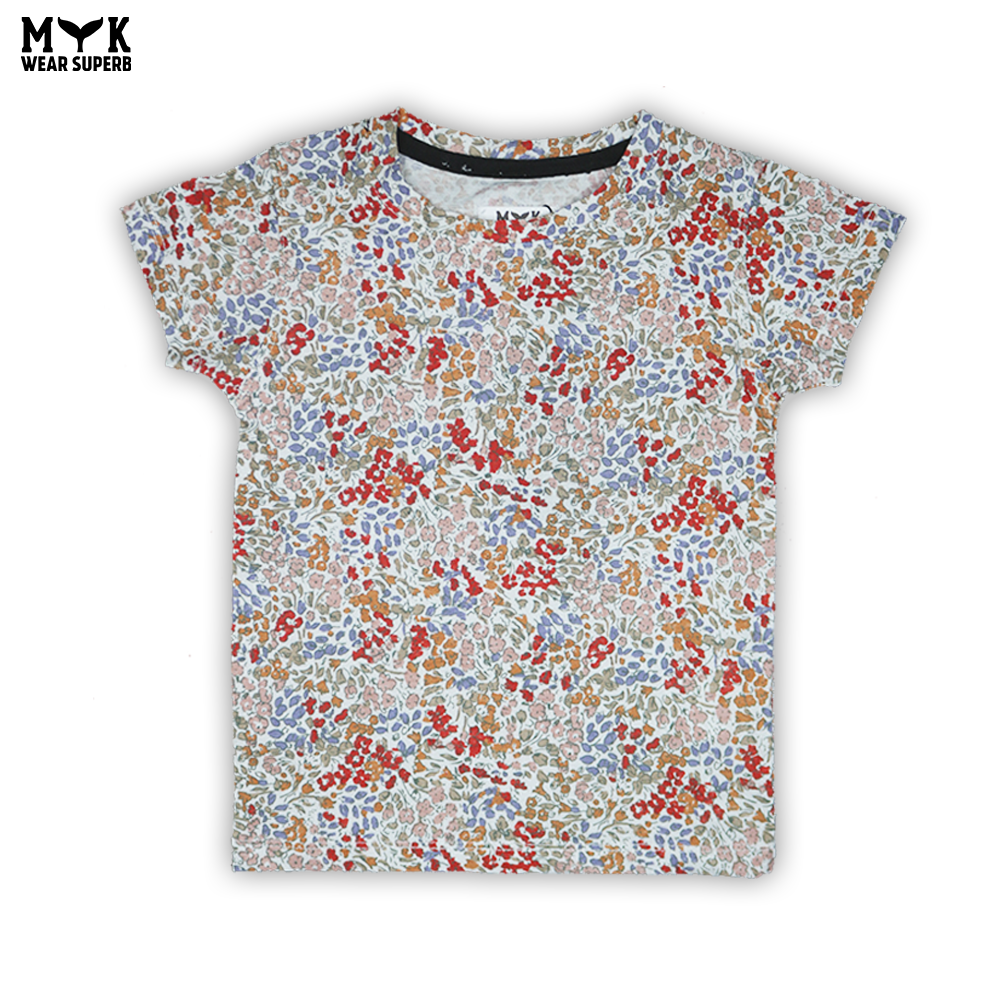 Floral Burst Summer Set for Kids – Soft Cotton Comfort