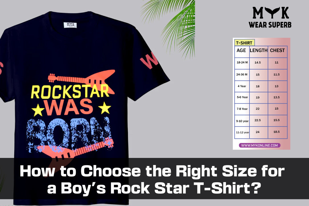  Boy's Rock Star T-Shirt