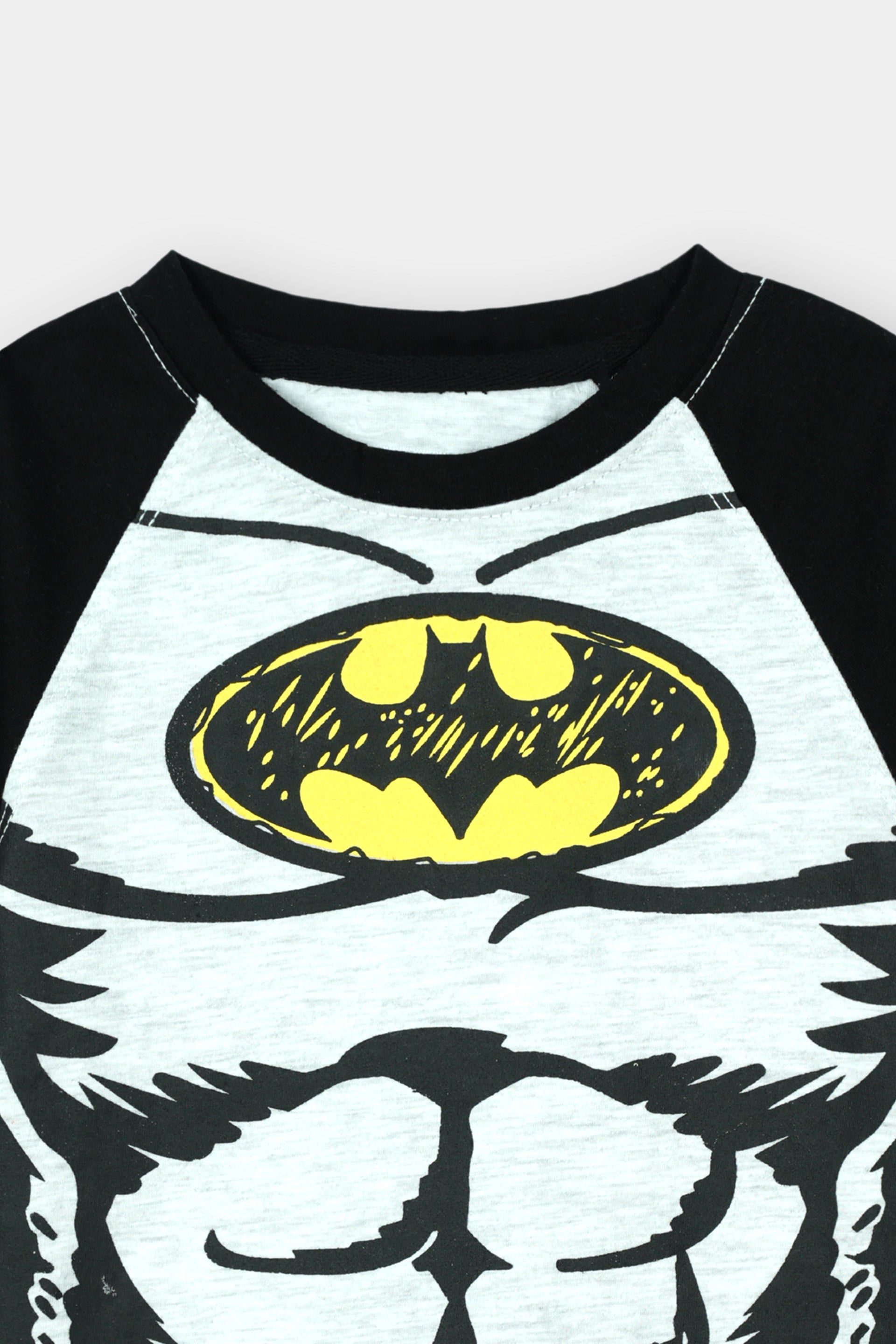MYK Boys Batman Muscle Print Summer Co-ord Set