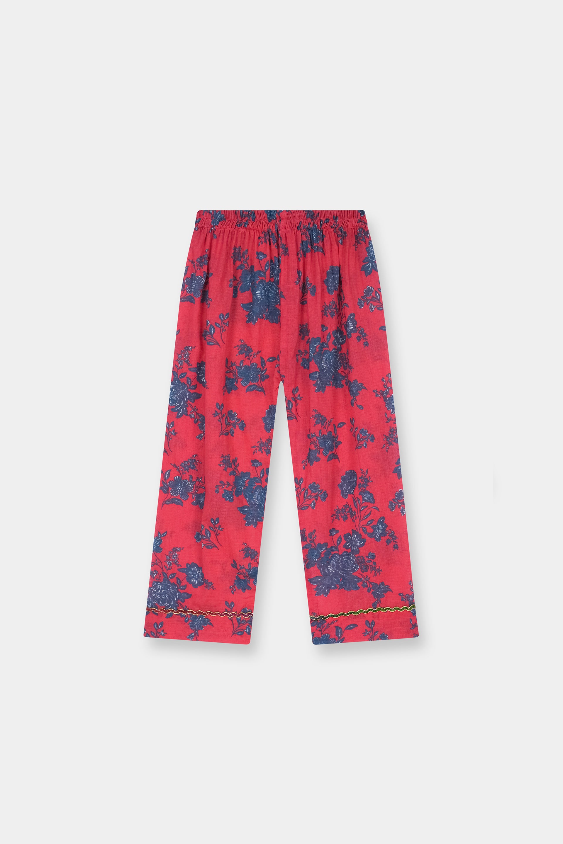 Luxury Dora Cotton Lawn Track Suit for Girls – Red & Blue - MYK_Fatimas