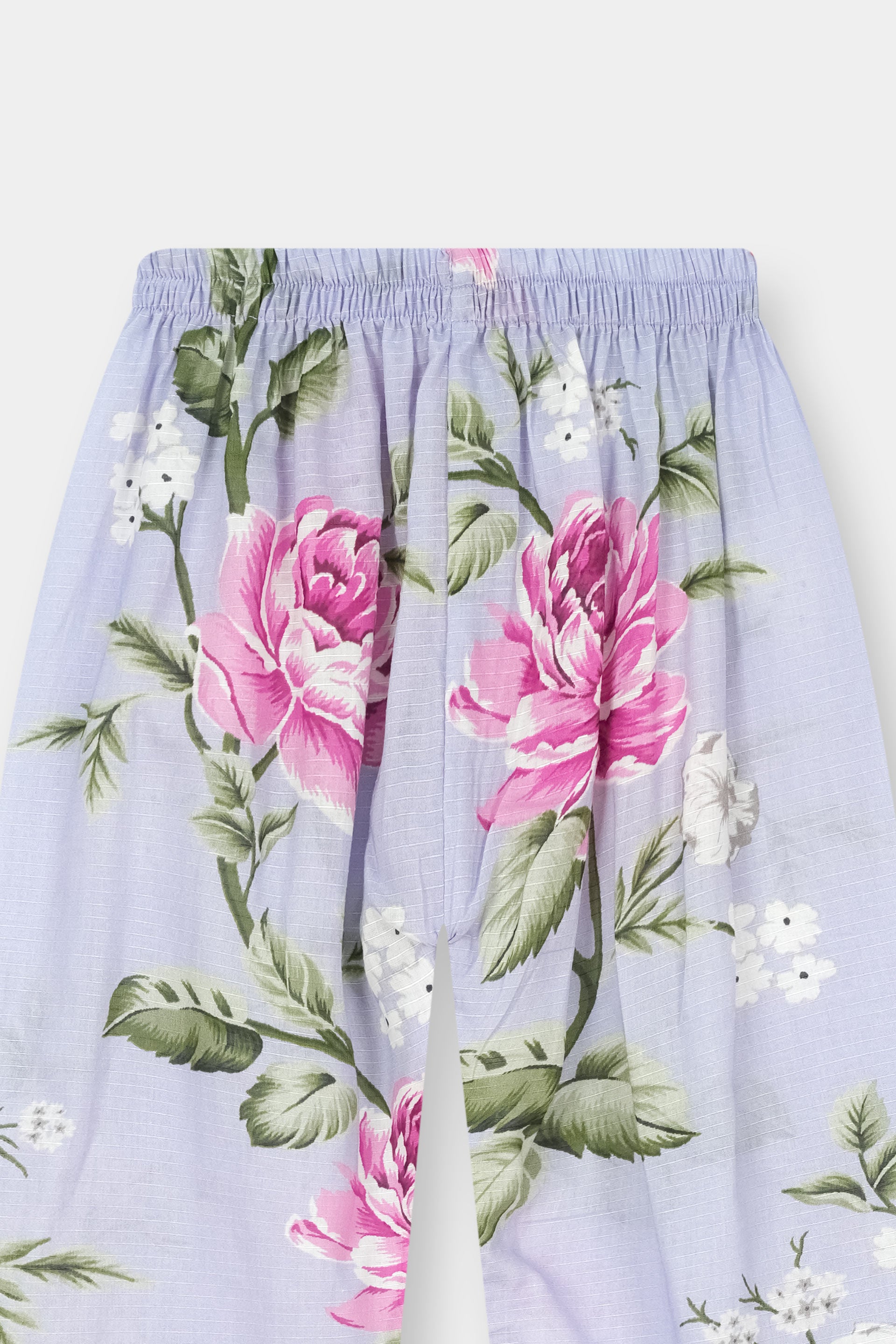 Luxury Cotton Lawn Girls 2 Piece Suit – Lilac Pink Floral - MYK_Fatimas