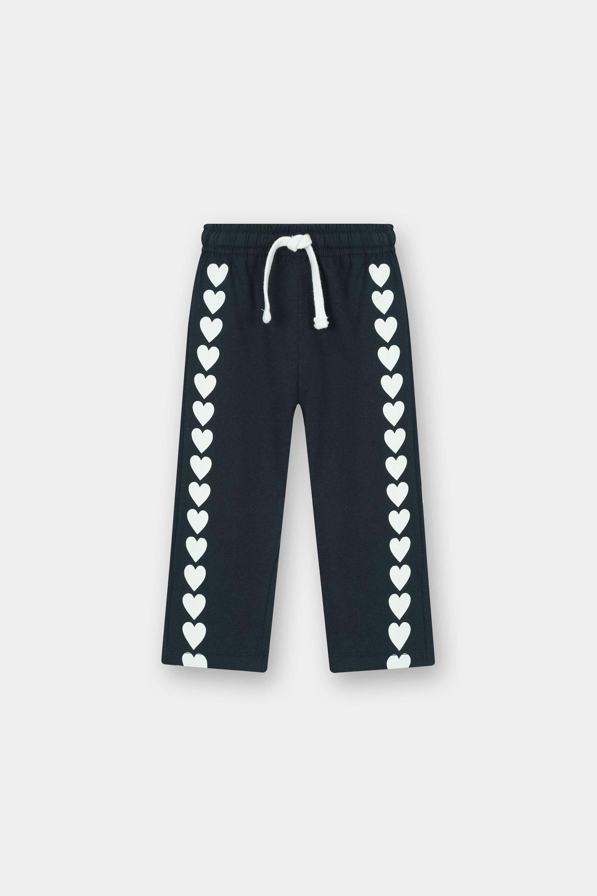 Sunny Bunny Ruffle Top & Heart Jogger Set