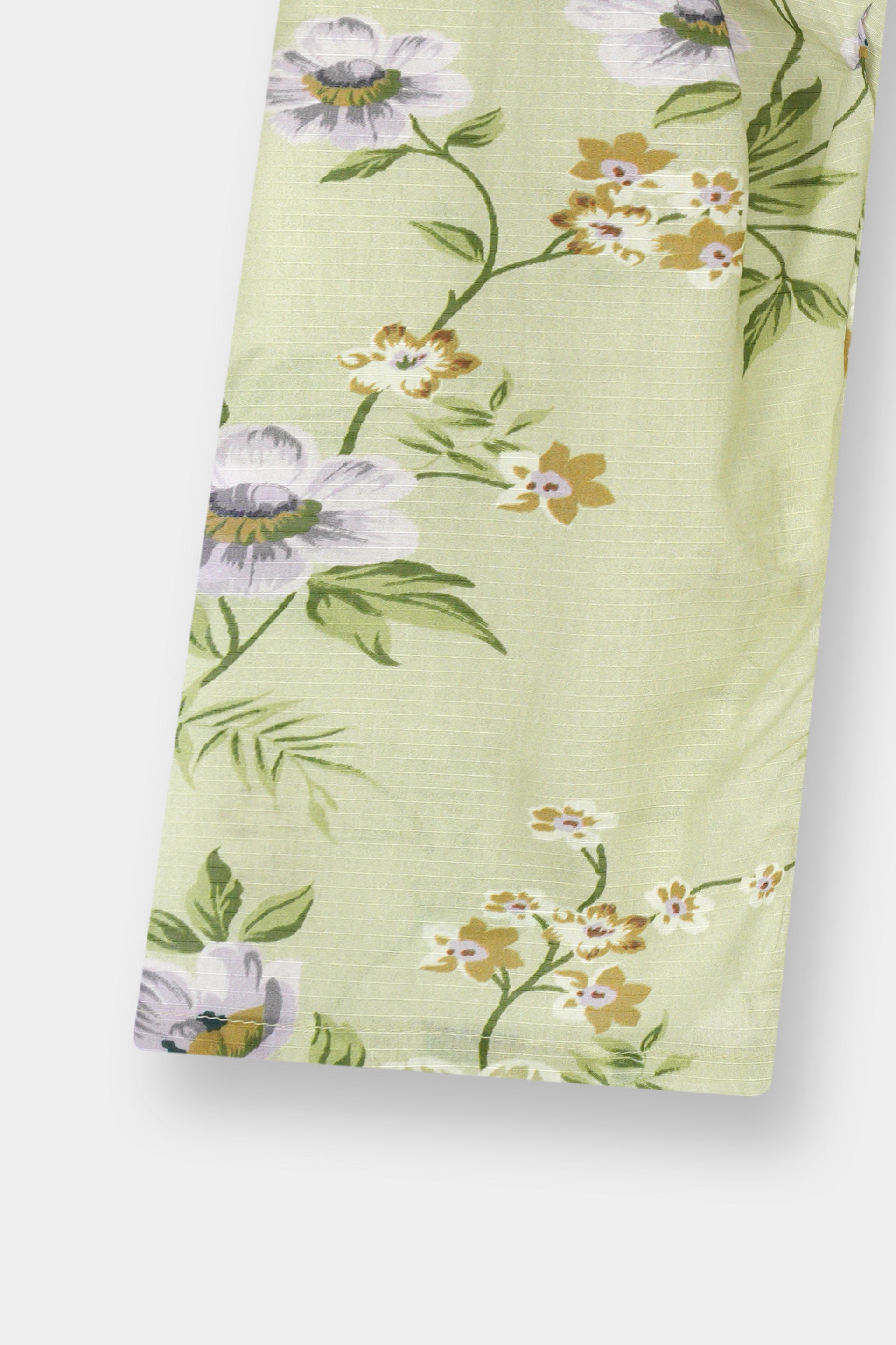 Luxury Cotton Lawn Girls 2 Piece Suit – Light Green Floral - MYK_Fatimas