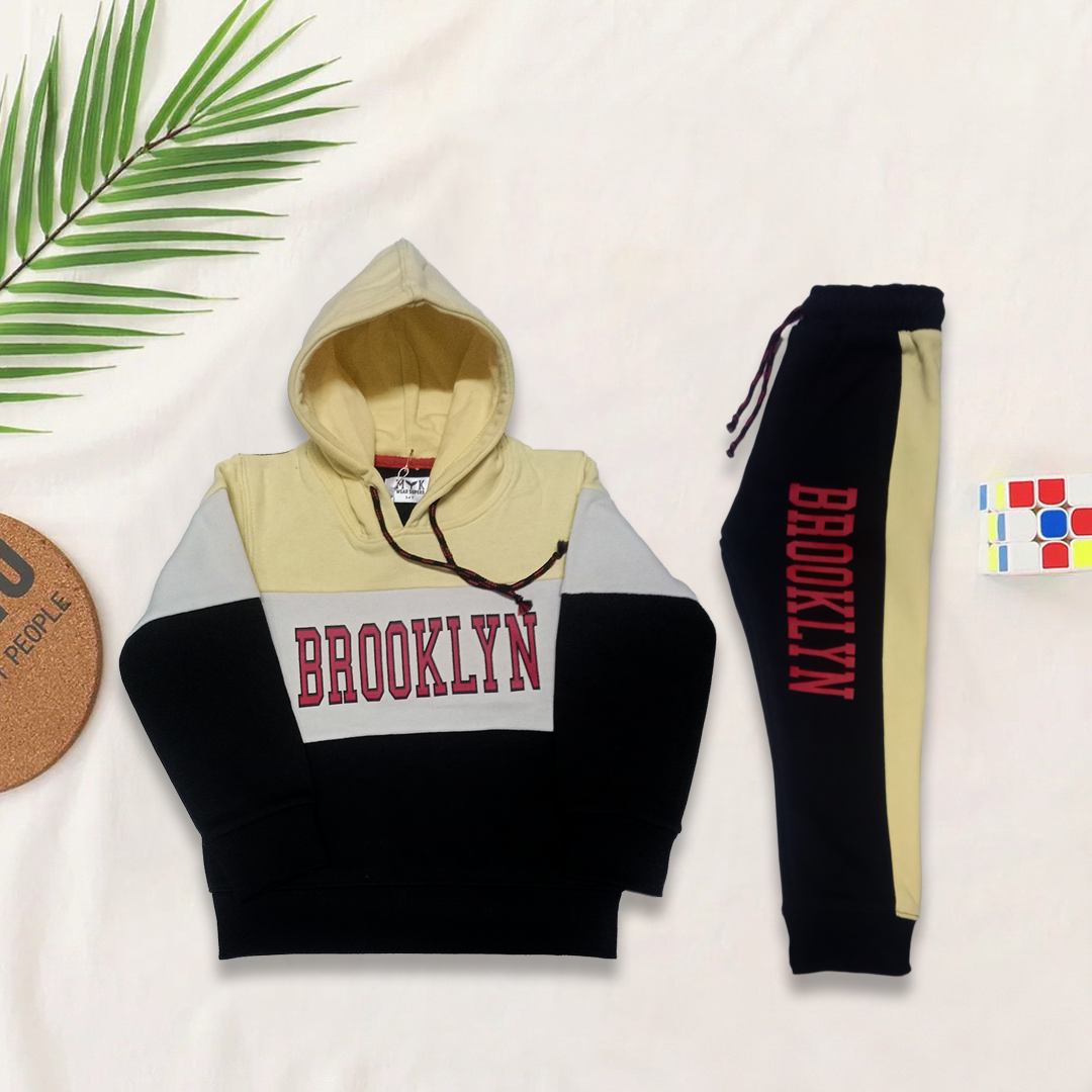 Brooklyn Hoodie With Trouser Long Sleeve Imported