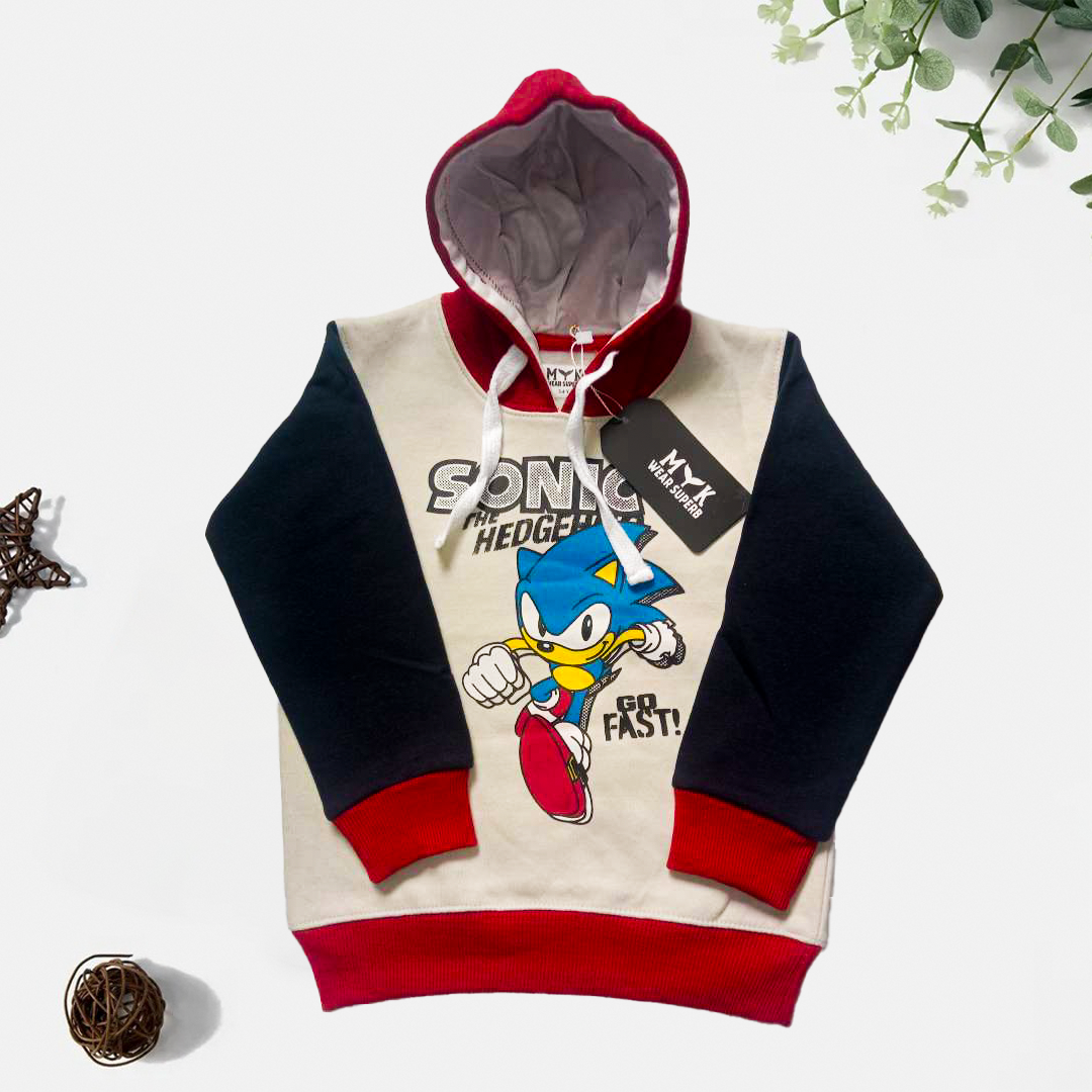 Kids Sonic Hoodie Full Sleeve