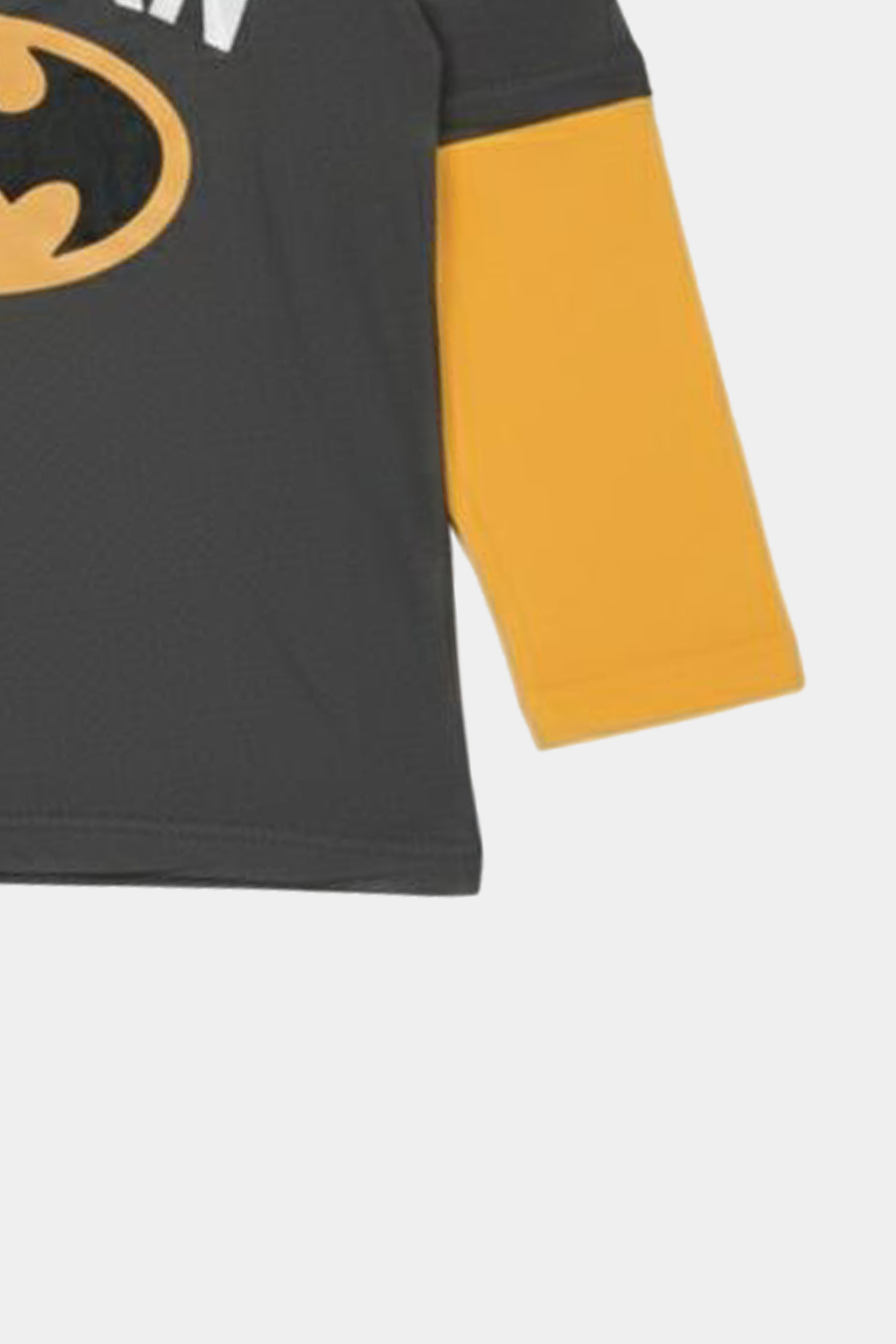 Batman Brown Kids 2 Piece Outfit – Long Sleeve Shirt & Trouser Set