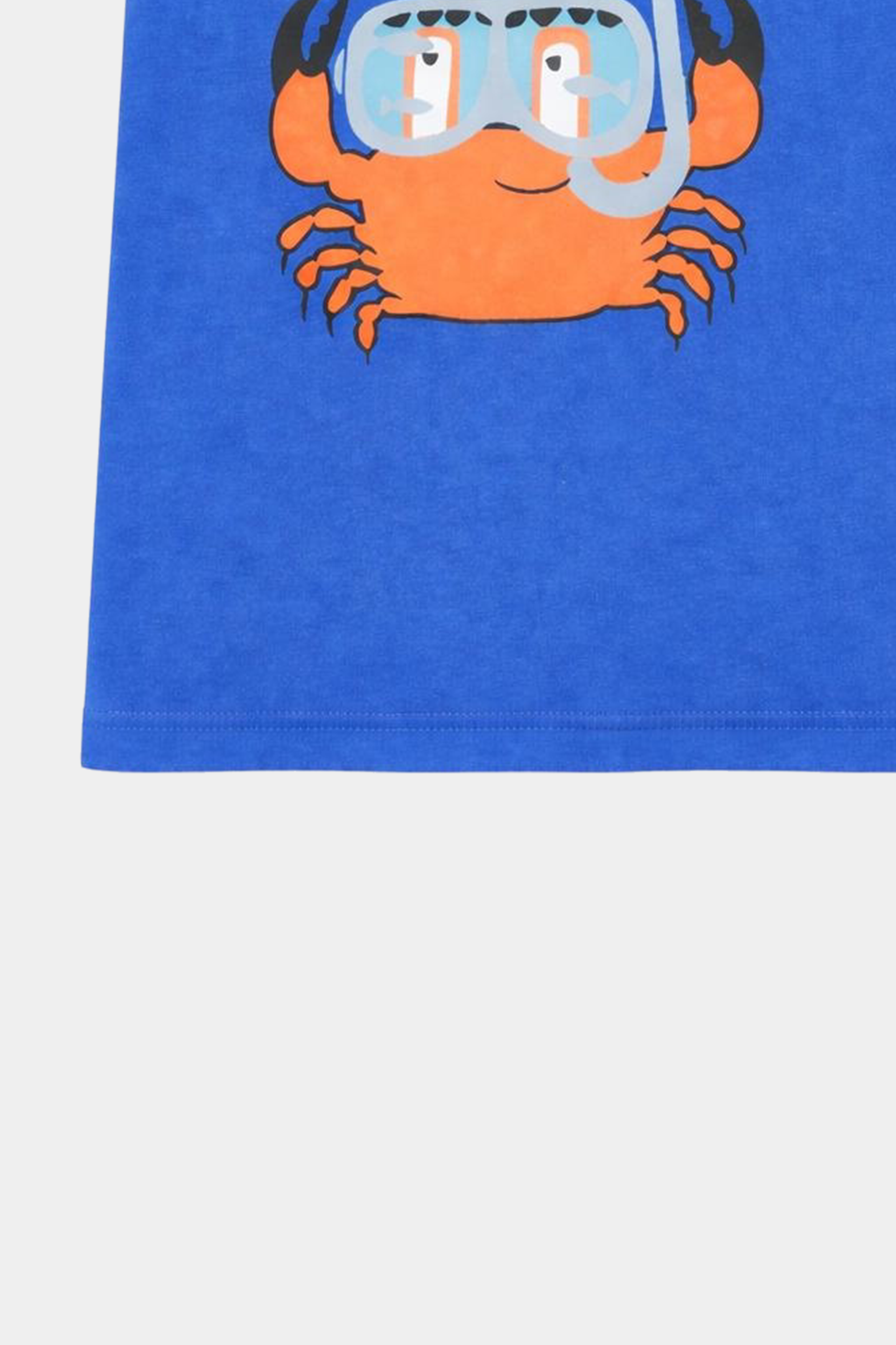 Boys Blue “Cool Crab” Graphic T-Shirt – Fun Summer Cartoon Tee
