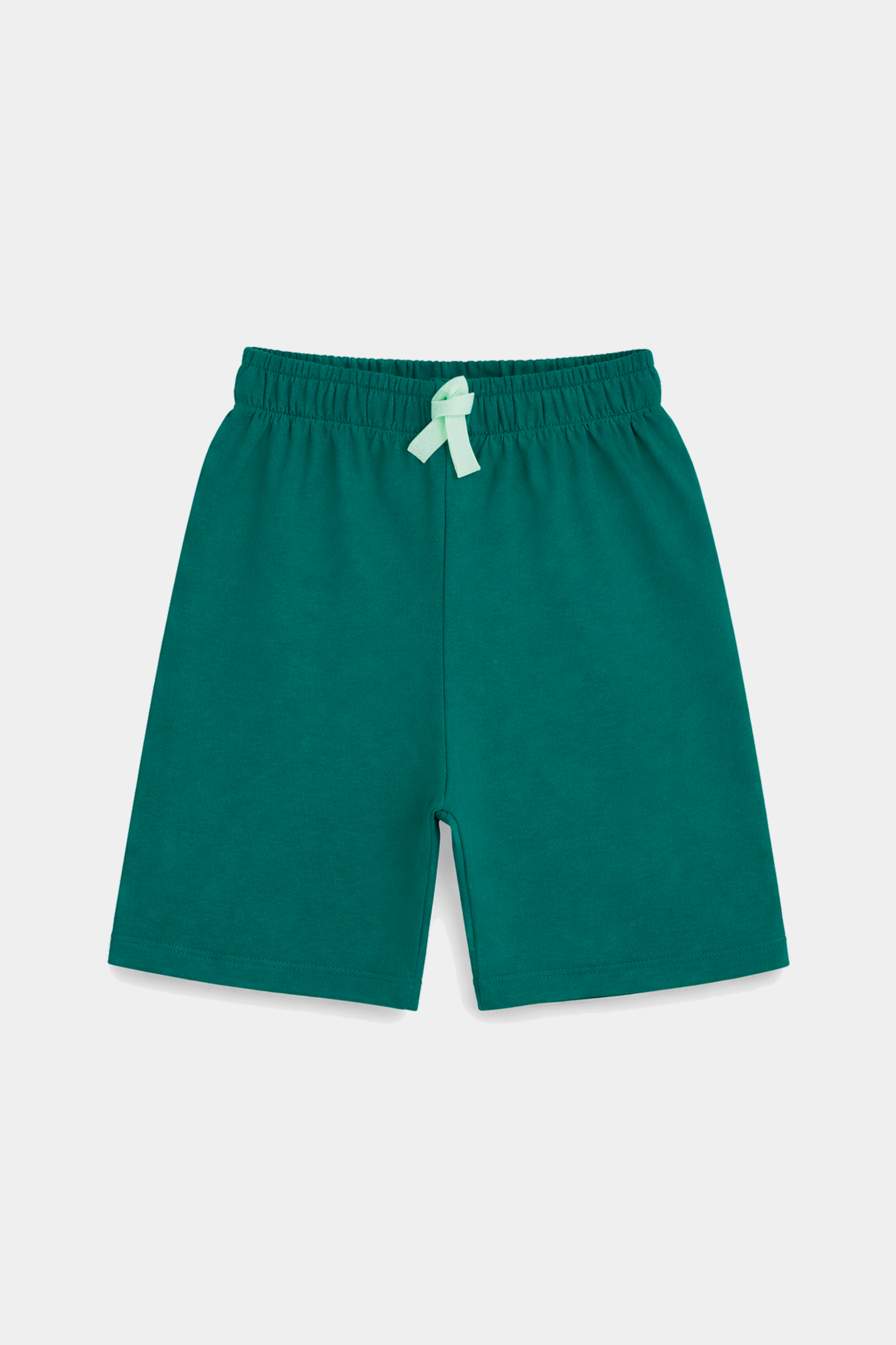 Dino Adventure Sleeveless Set T-Shirt & Shorts Set – Teal & Grey - MYK_Fatimas