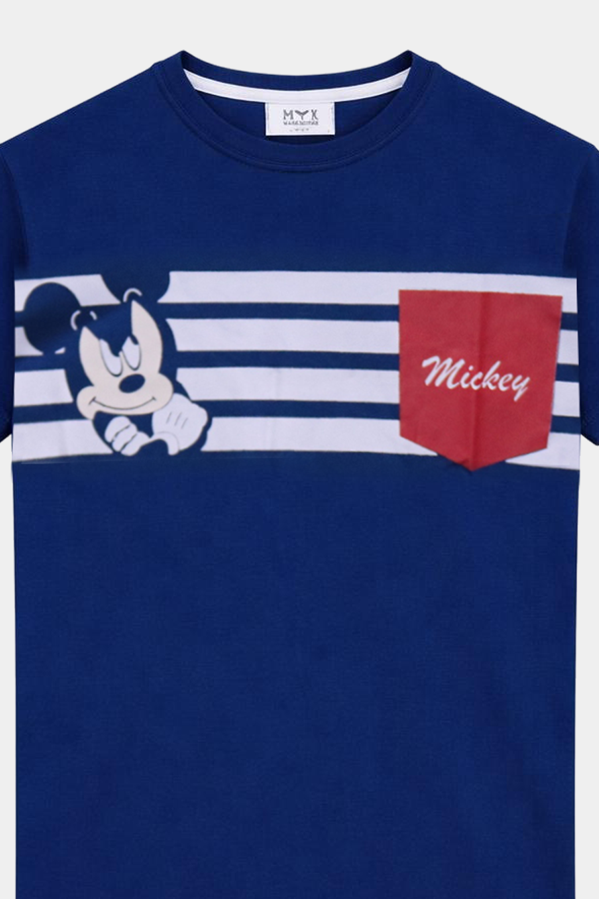 Mickey Blue Striped Summer Outfit for Kids - MYK_Fatimas