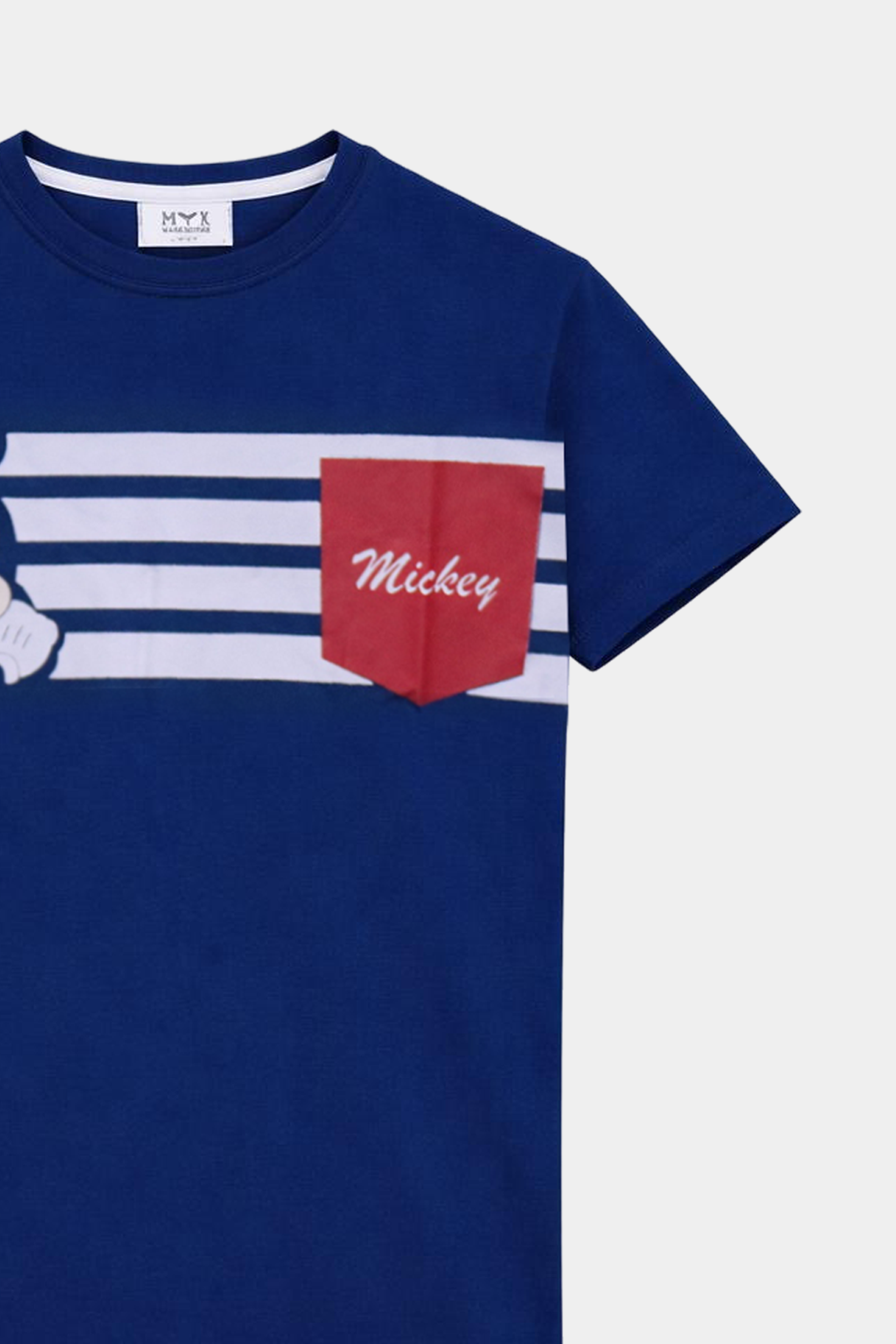 Mickey Blue Striped Summer Outfit for Kids - MYK_Fatimas