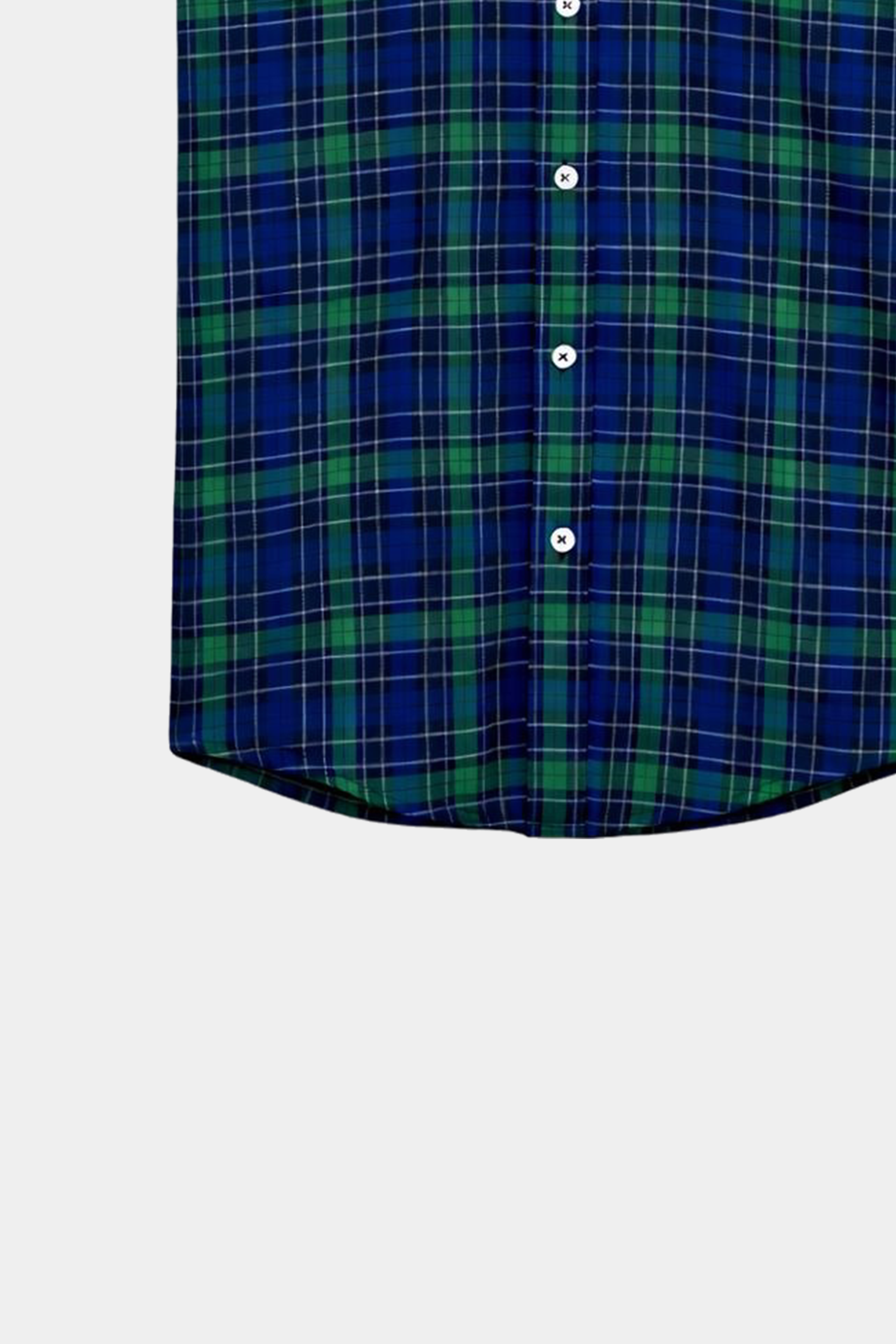 Boys' Olive Green & Navy Checkered Summer Shirt and Shorts Set - MYK_Fatimas