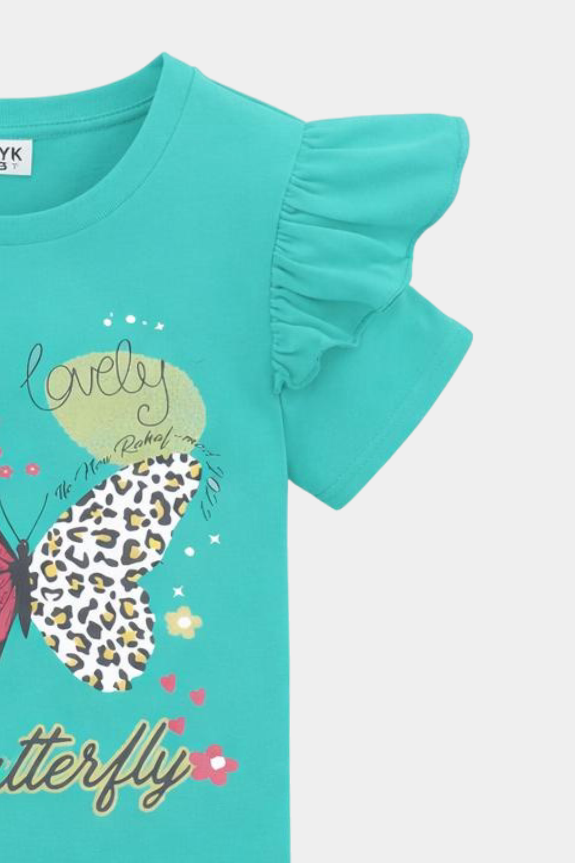 Frill  Butterfly Baby Girl T.shirt - MYK_Fatimas