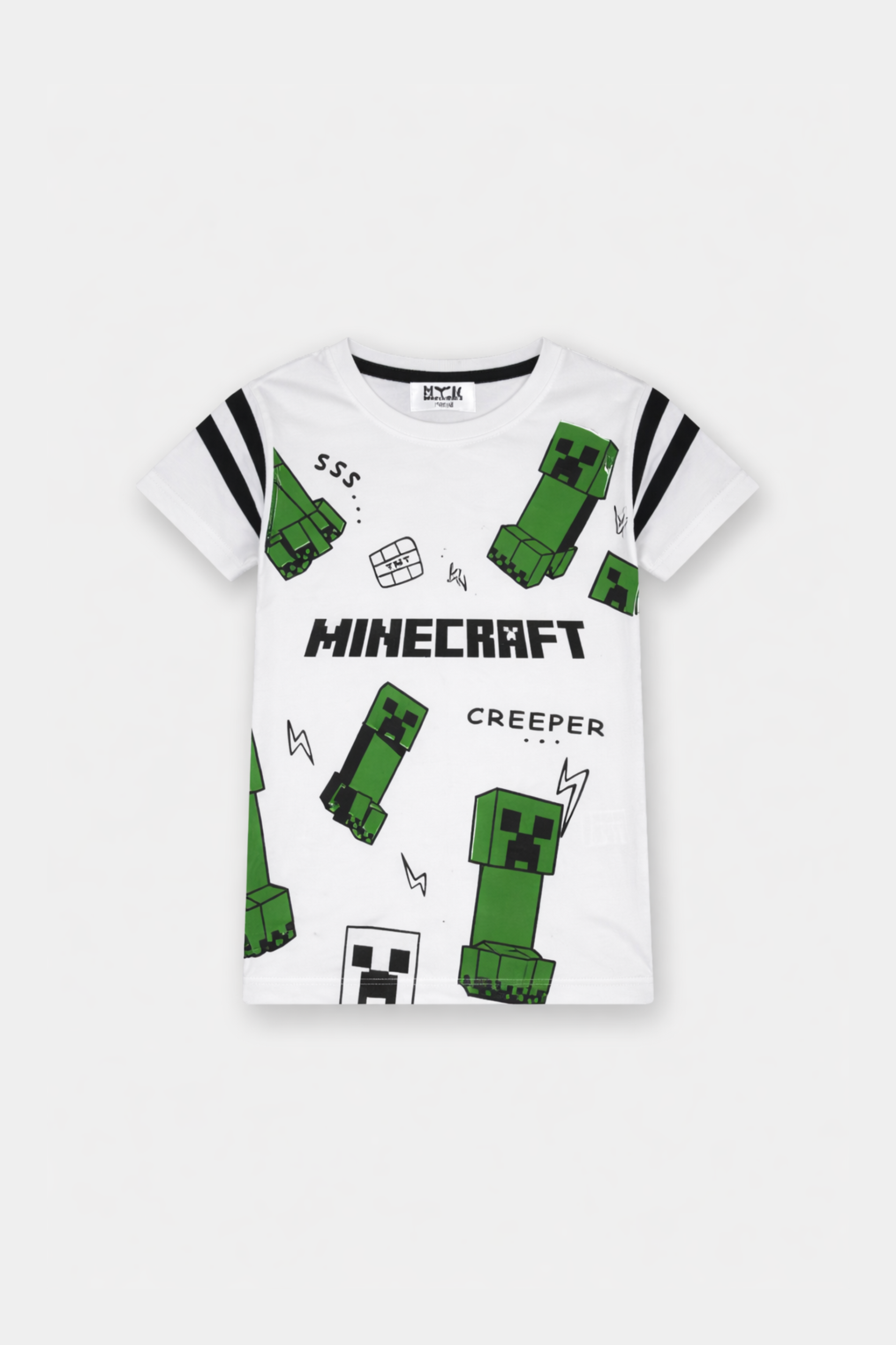 Boys Minecraft Creeper Summer Outfit Set - MYK_Fatimas