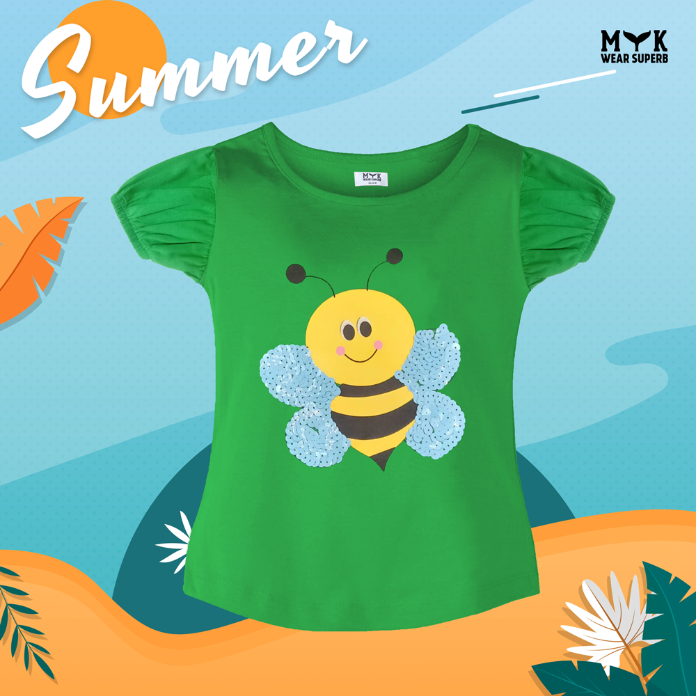 Baby Girl Honey Bee T.Shirt