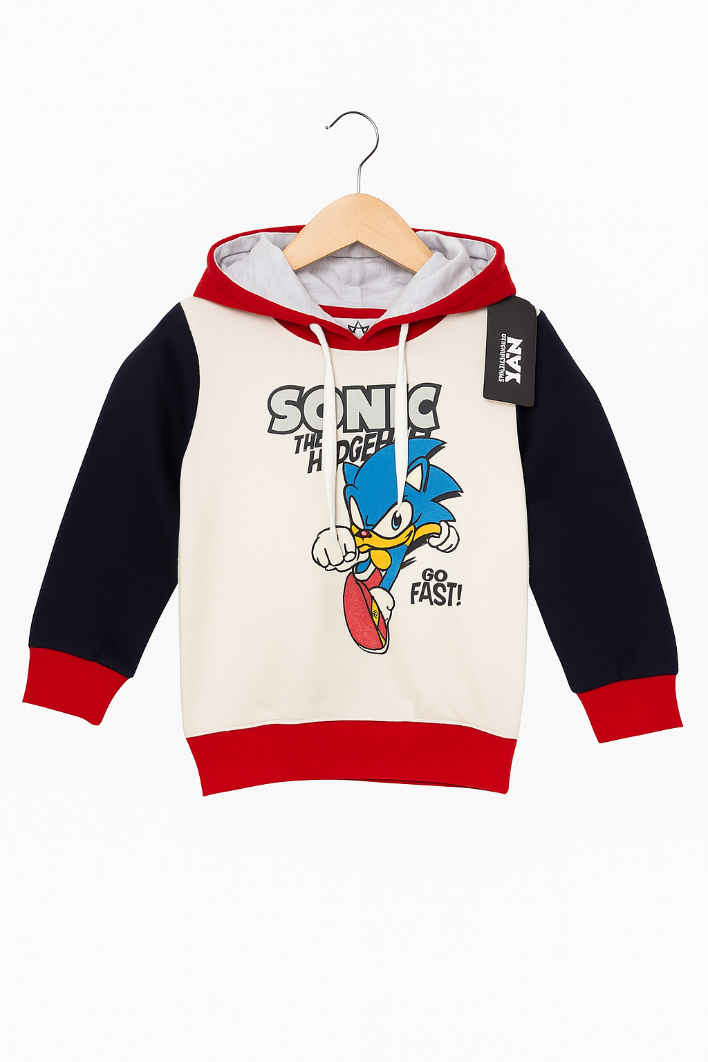 Kids Sonic Hoodie Full Sleeve - MYK_Fatimas