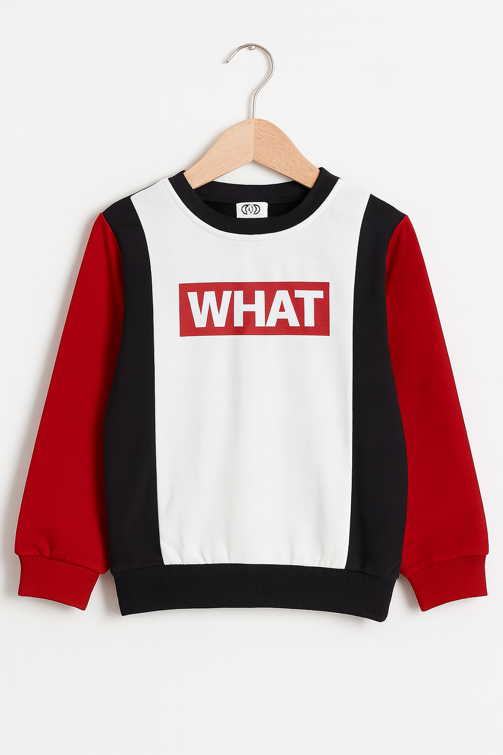 2pcs Boys What Black & Red Color Outfit Sweatshirt With trouser Casual Long Sleeve Kids Clothes - MYK_Fatimas