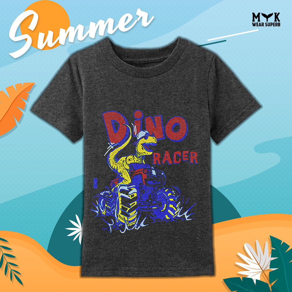 Baby Boy Dino Racer summer t.shirt