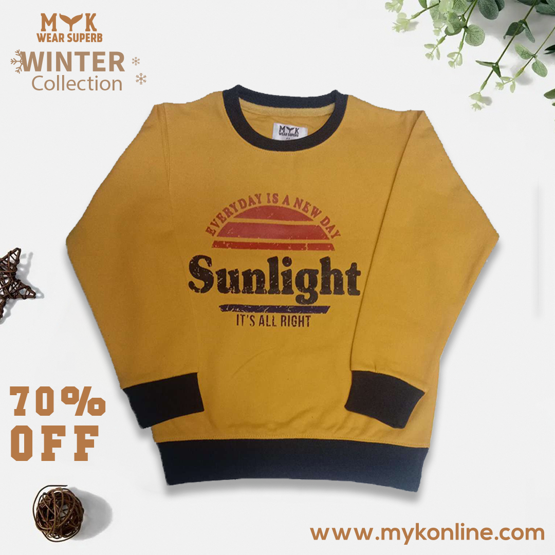 Sunlight  Baby Boy Sweatshirt Full Sleeve