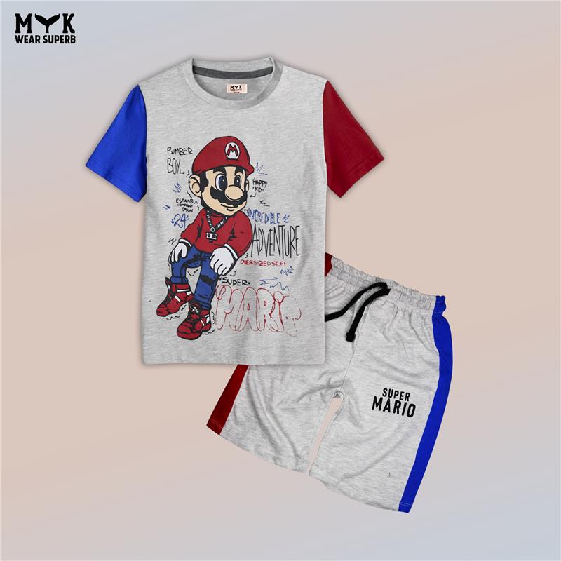 Super Mario White Nicker Shirt