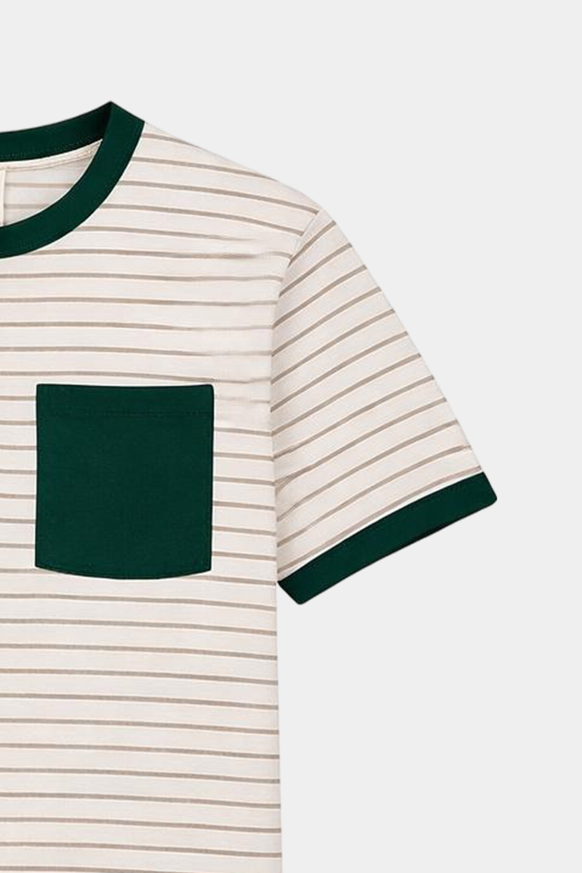 Boys Cotton Summer Set – "Ball is Life" Striped Tee & Jogger Pants - MYK_Fatimas